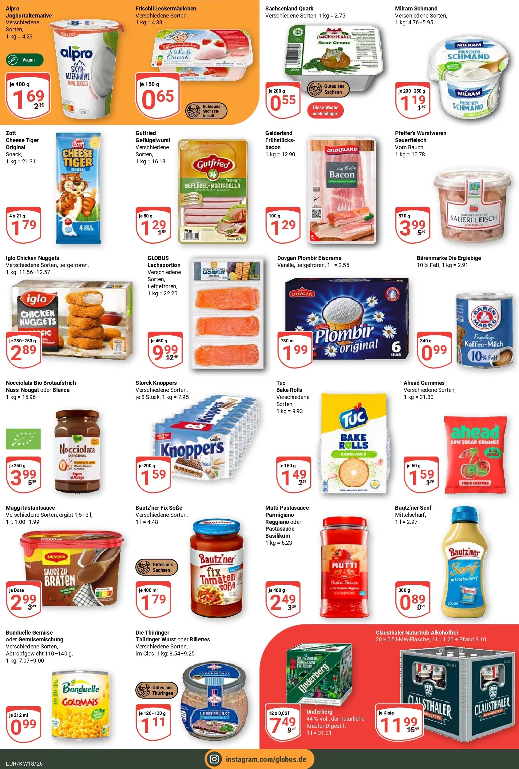 Globus Prospekt Hamburg	 (ab 27.04.2026) » Angebote online | Seite: 7 | Produkte: Tomaten, Creme, Alpro, Zucker