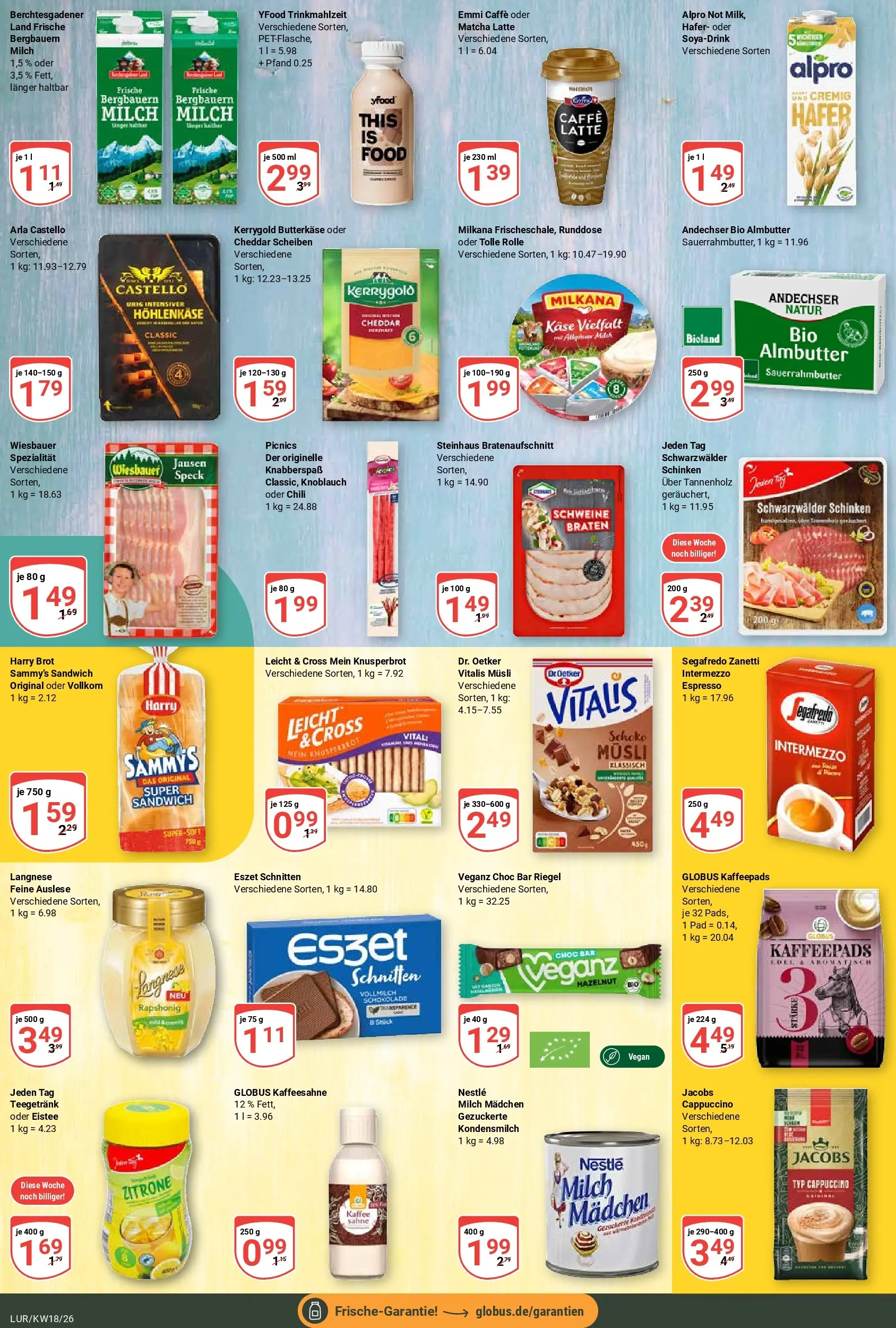 Globus Prospekt Hamburg	 (ab 27.04.2026) » Angebote online | Seite: 17 | Produkte: Musli, Kaffee, Milkana, Zitrone