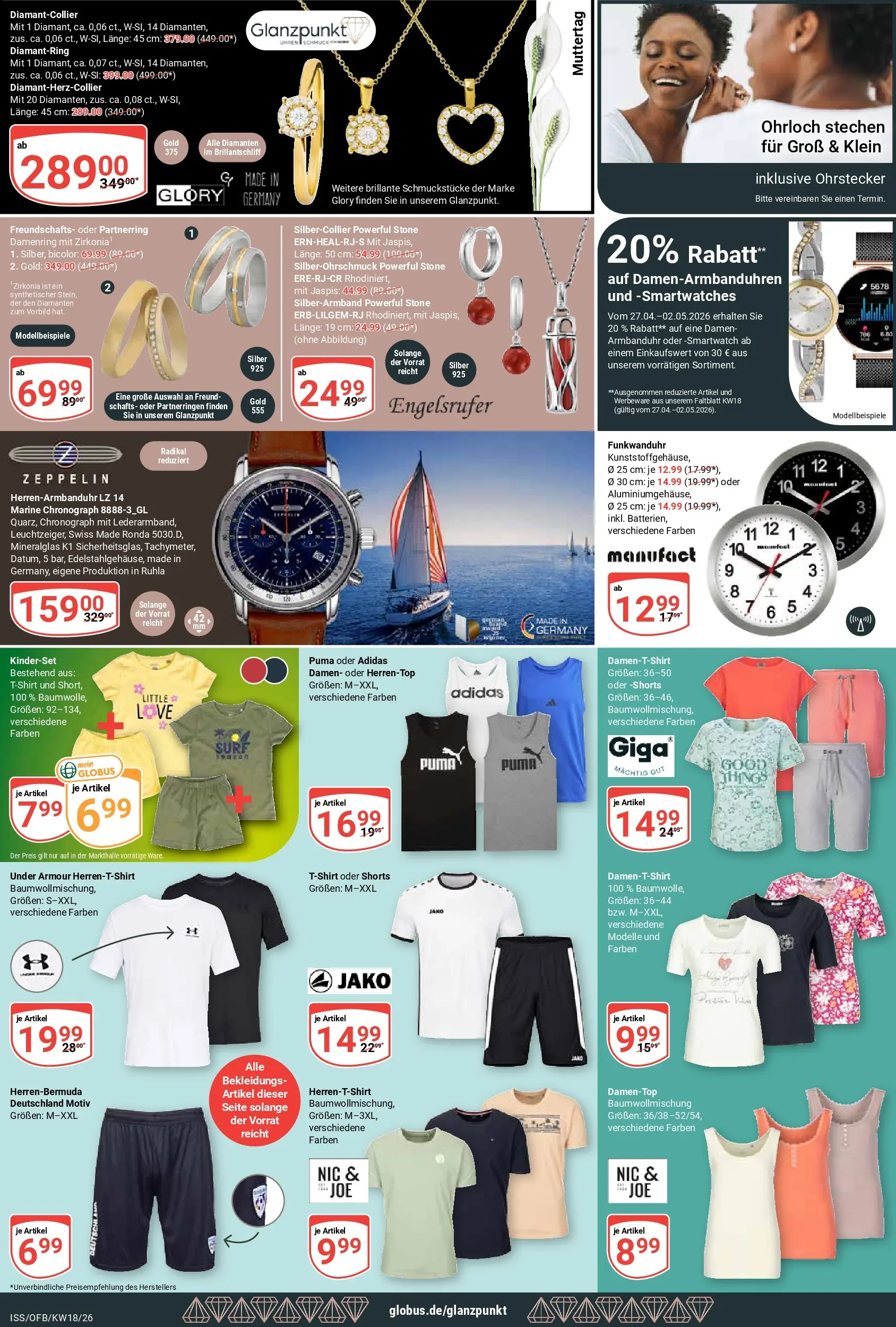 Globus Prospekt Isserstedt	 (ab 27.04.2026) » Angebote online | Seite: 22 | Produkte: Smartwatch