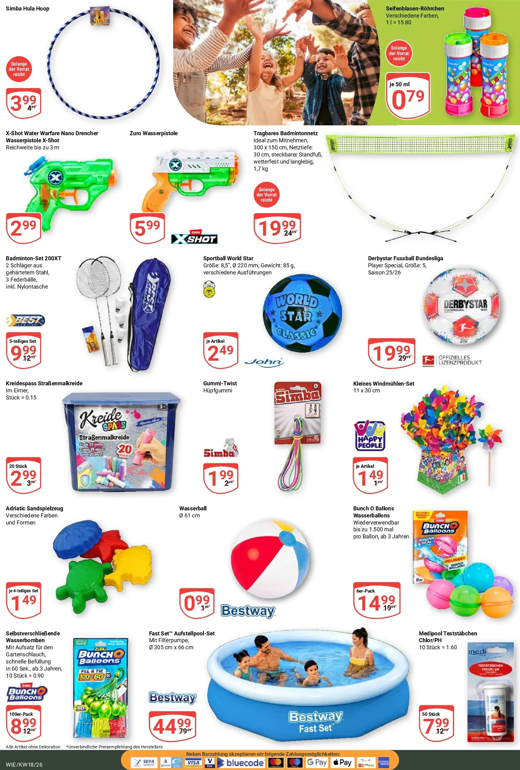 Globus Prospekt Waghäusel	 (ab 27.04.2026) » Angebote online | Seite: 25 | Produkte: Gewicht, Fußball, Badmintonset, Player