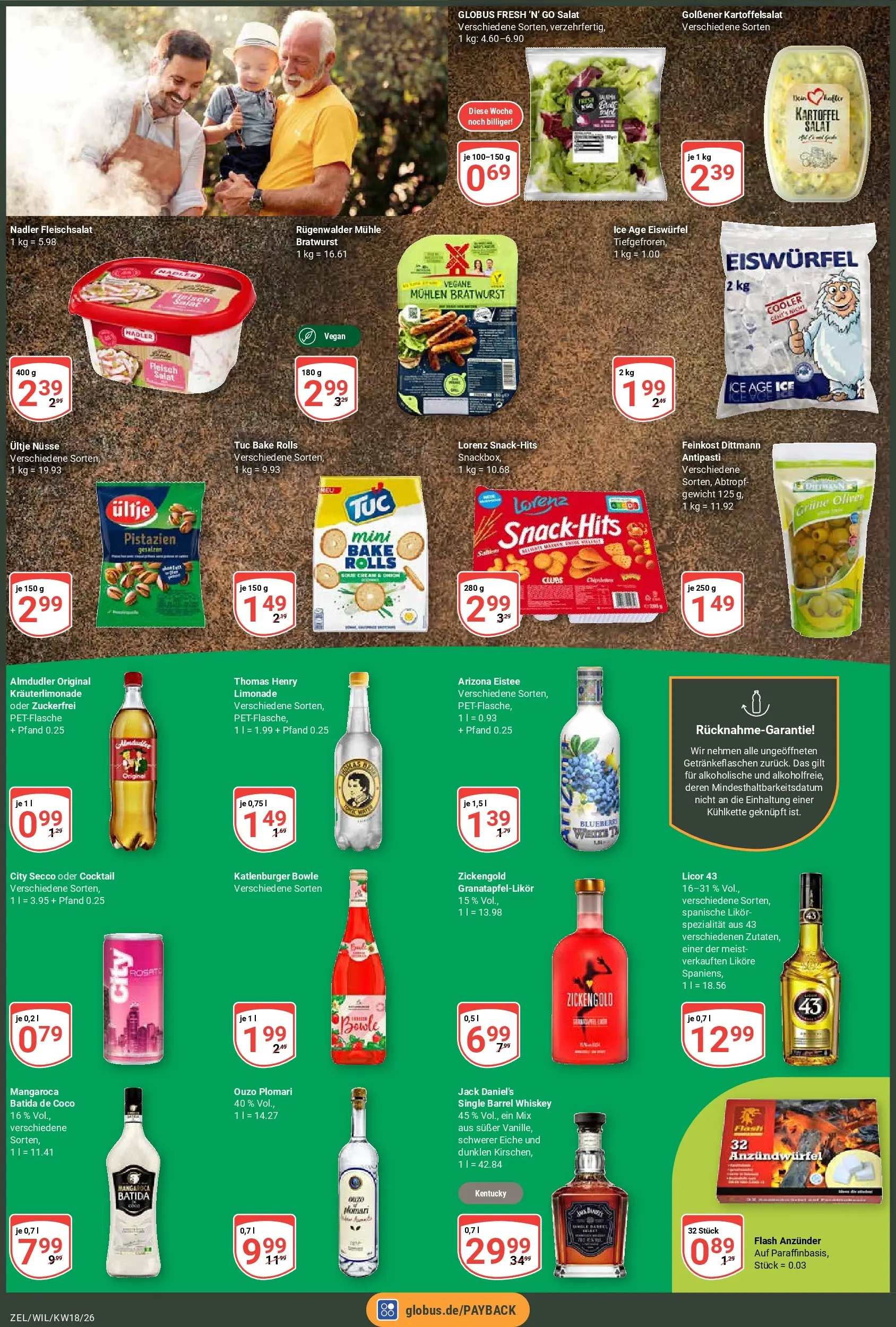 Globus Prospekt Wittlich	 (ab 27.04.2026) » Angebote online | Seite: 4 | Produkte: Mühle, Likör, Batida de coco, Fleisch
