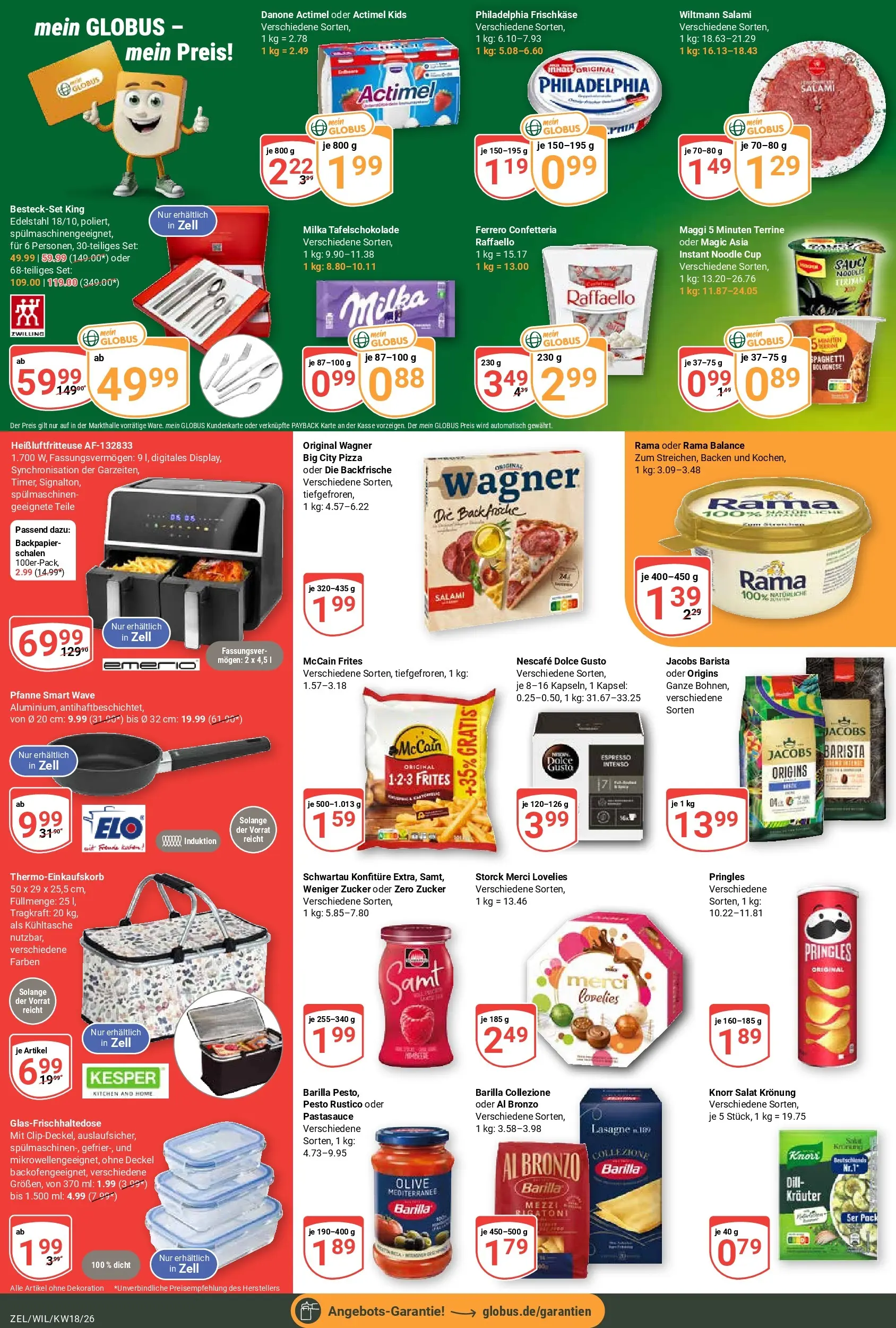 Globus Prospekt Wittlich	 (ab 27.04.2026) » Angebote online | Seite: 7 | Produkte: Raffaello, Merci, Nescafe, Philadelphia