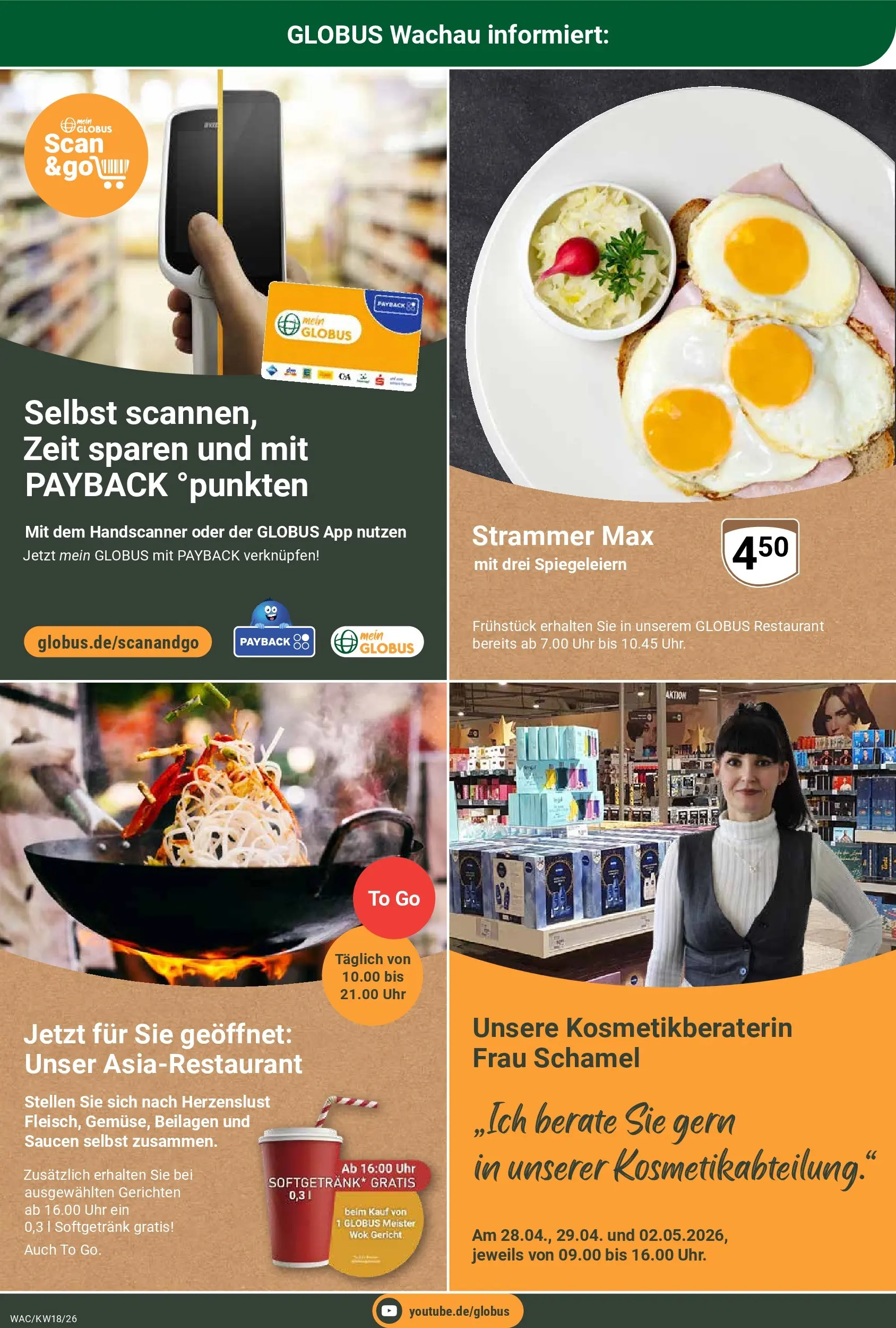 Globus Prospekt Markkleeberg	 (ab 27.04.2026) » Angebote online | Seite: 25 | Produkte: Wok, Uhr