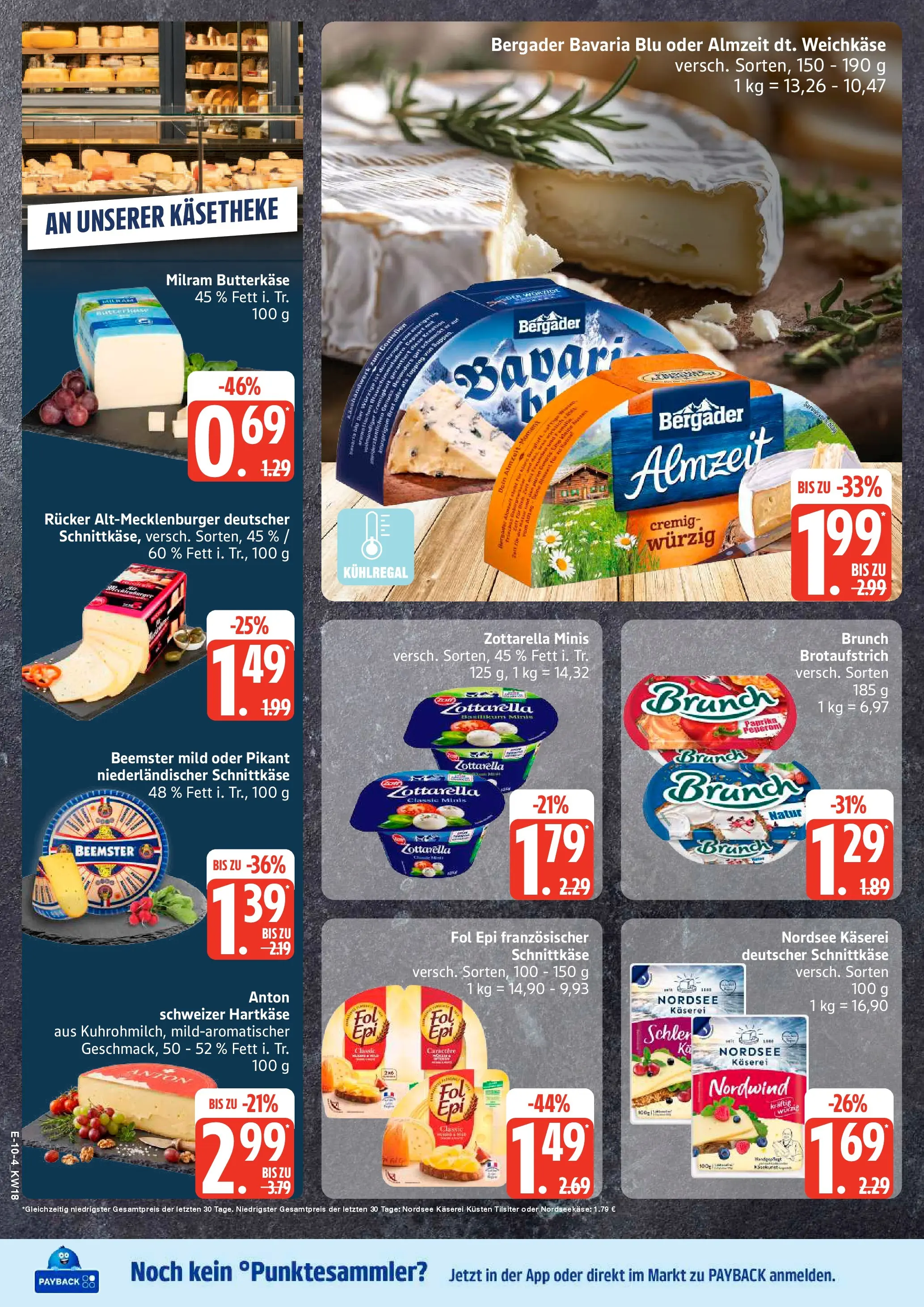 Edeka prospekt Rostock	 (ab 27.04.2026) » Angebote Online | Seite: 12 | Produkte: Milram