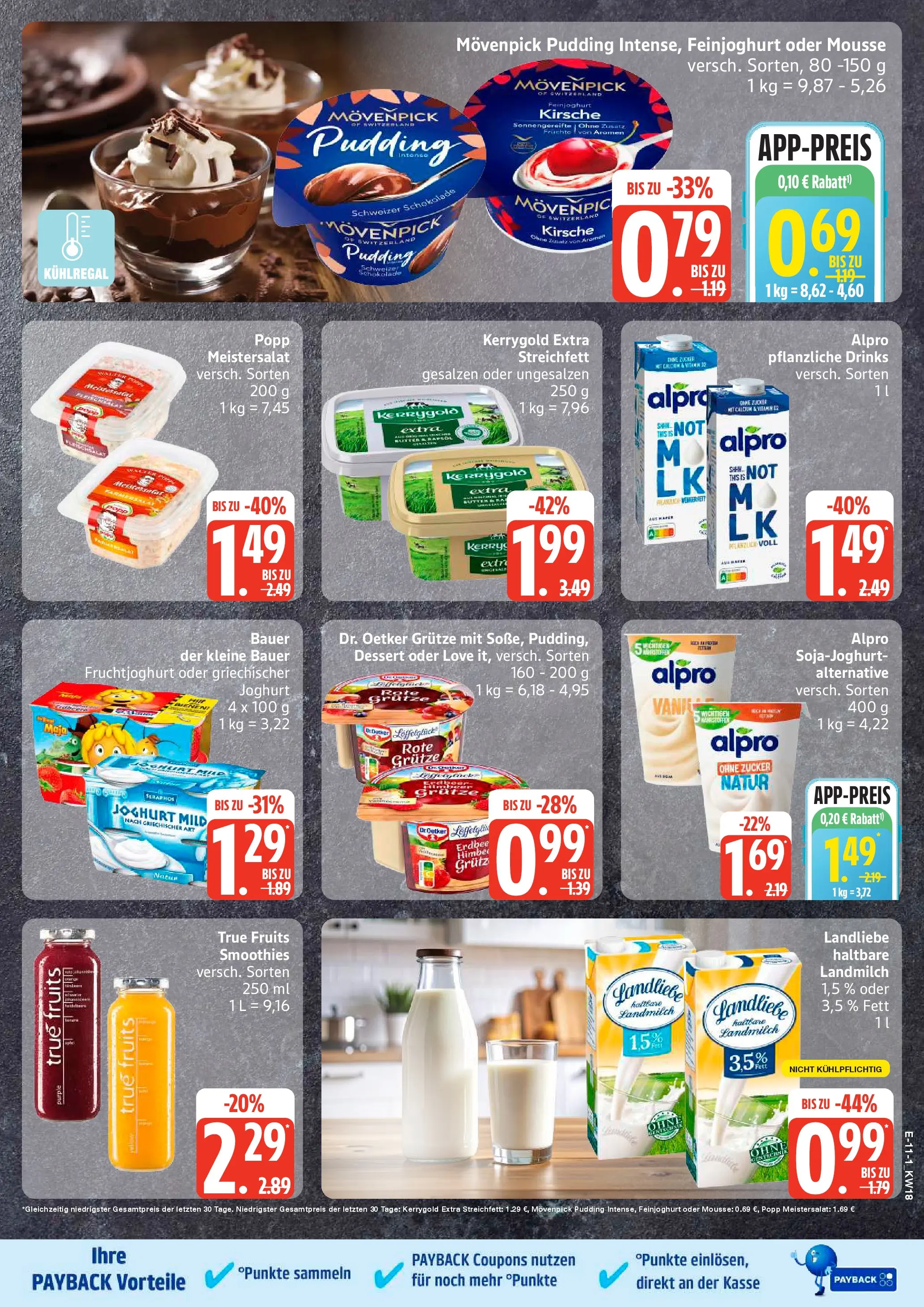 Edeka prospekt Großenwiehe	 (ab 27.04.2026) » Angebote Online | Seite: 13 | Produkte: Joghurt, Schokolade, Fruchtjoghurt, Alpro