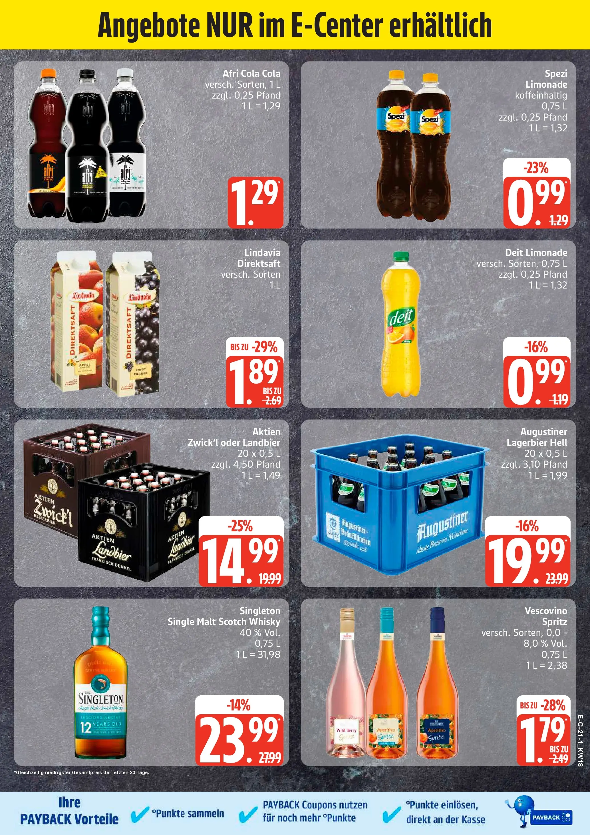 Edeka prospekt Tostedt	 (ab 27.04.2026) » Angebote Online | Seite: 24 | Produkte: Whisky, Cola, Limonade