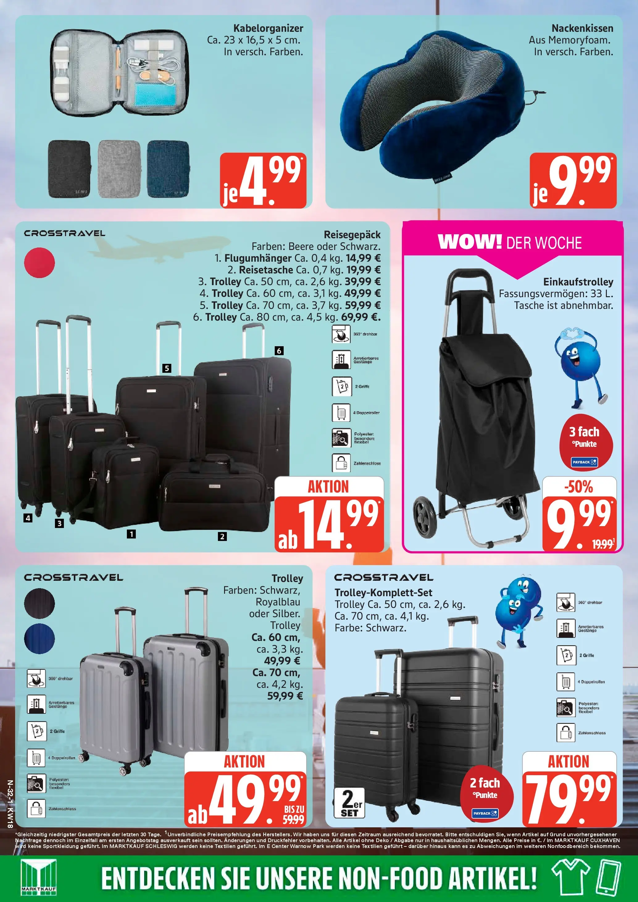 Edeka prospekt Rostock	 (ab 27.04.2026) » Angebote Online | Seite: 32 | Produkte: Tasche, Reisetasche