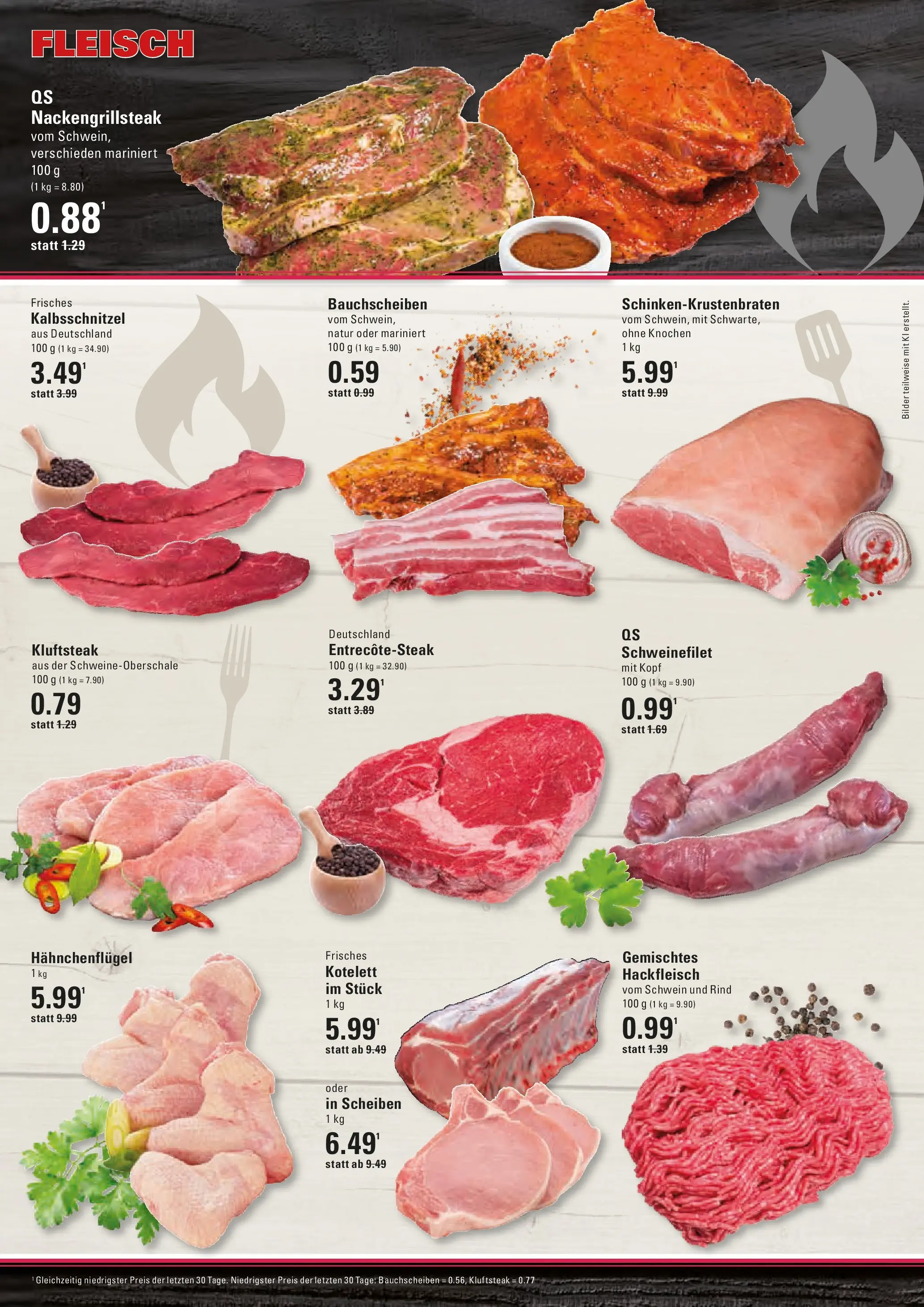 Edeka prospekt Hamburg	 (ab 27.04.2026) » Angebote Online | Seite: 4 | Produkte: Schweinefilet, Bilder, Fleisch, Hackfleisch