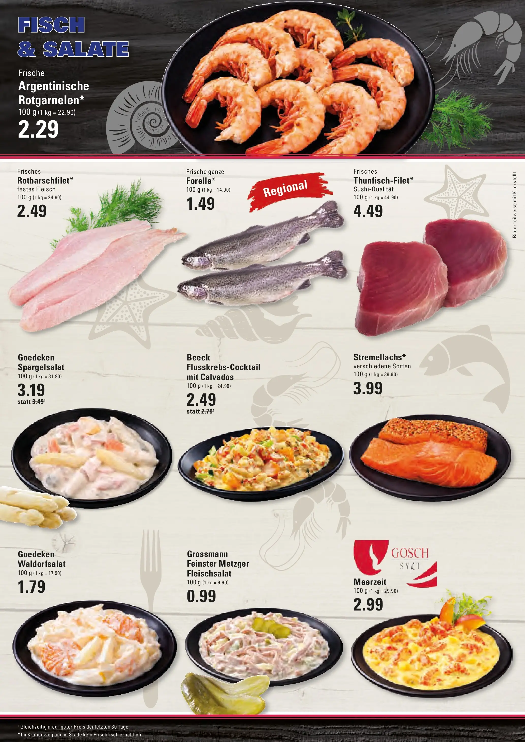 Edeka prospekt Hamburg	 (ab 27.04.2026) » Angebote Online | Seite: 6 | Produkte: Fisch, Bilder, Fleisch