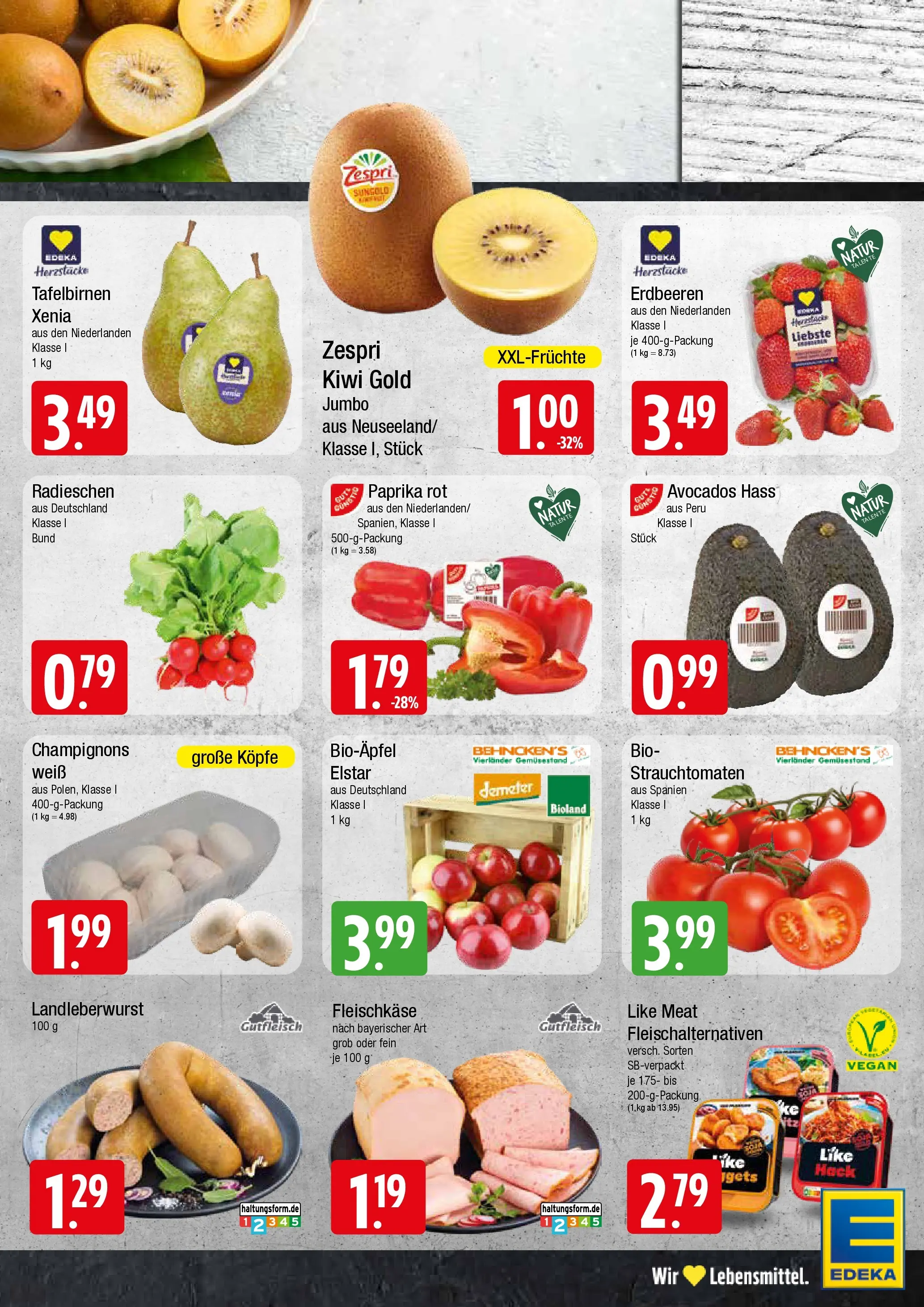 Edeka prospekt Wentorf	 (ab 27.04.2026) » Angebote Online | Seite: 3 | Produkte: Apple, Avocado, Erdbeeren, Kiwi