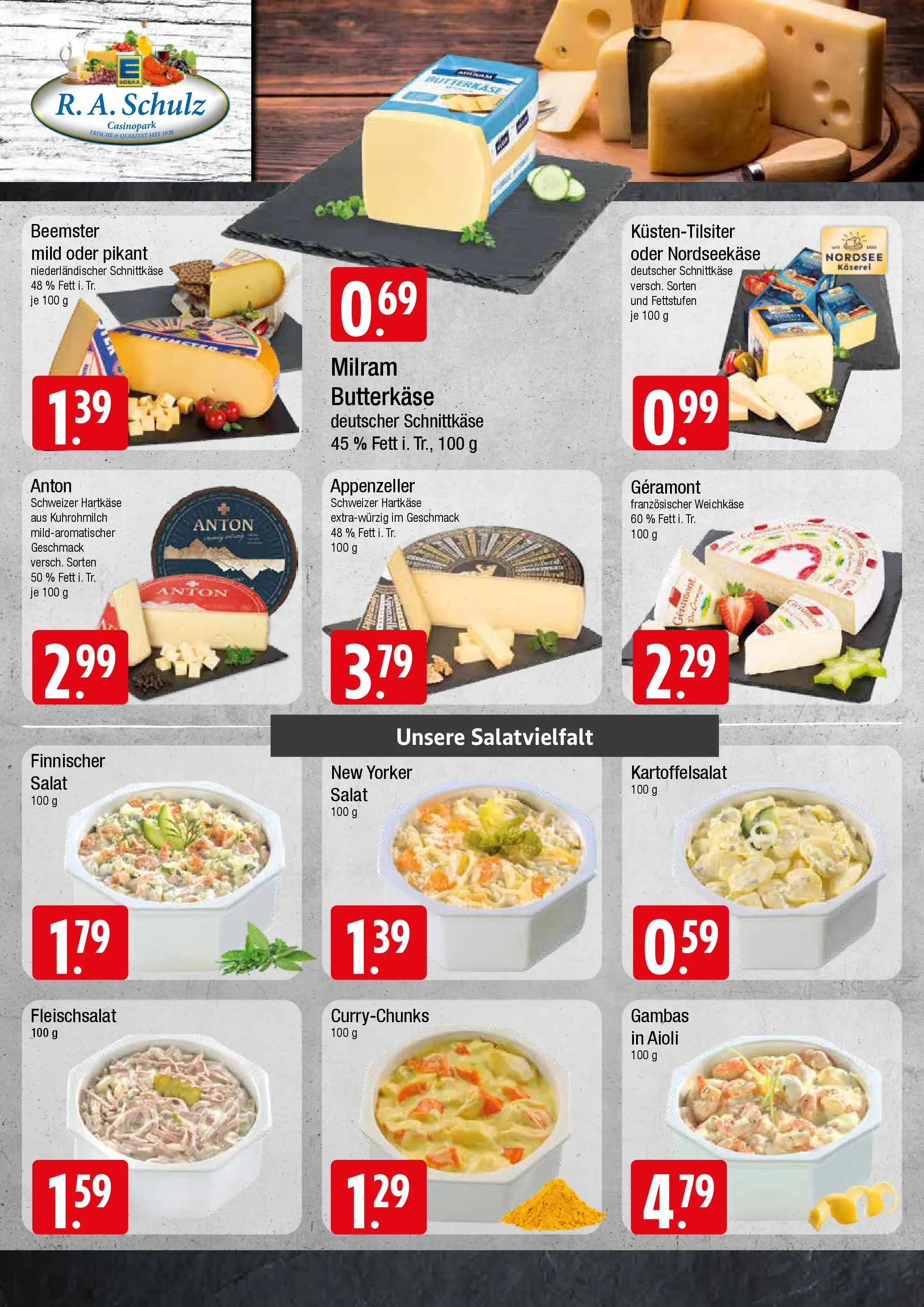 Edeka prospekt Wentorf	 (ab 27.04.2026) » Angebote Online | Seite: 4 | Produkte: Geramont, Milram, Salat