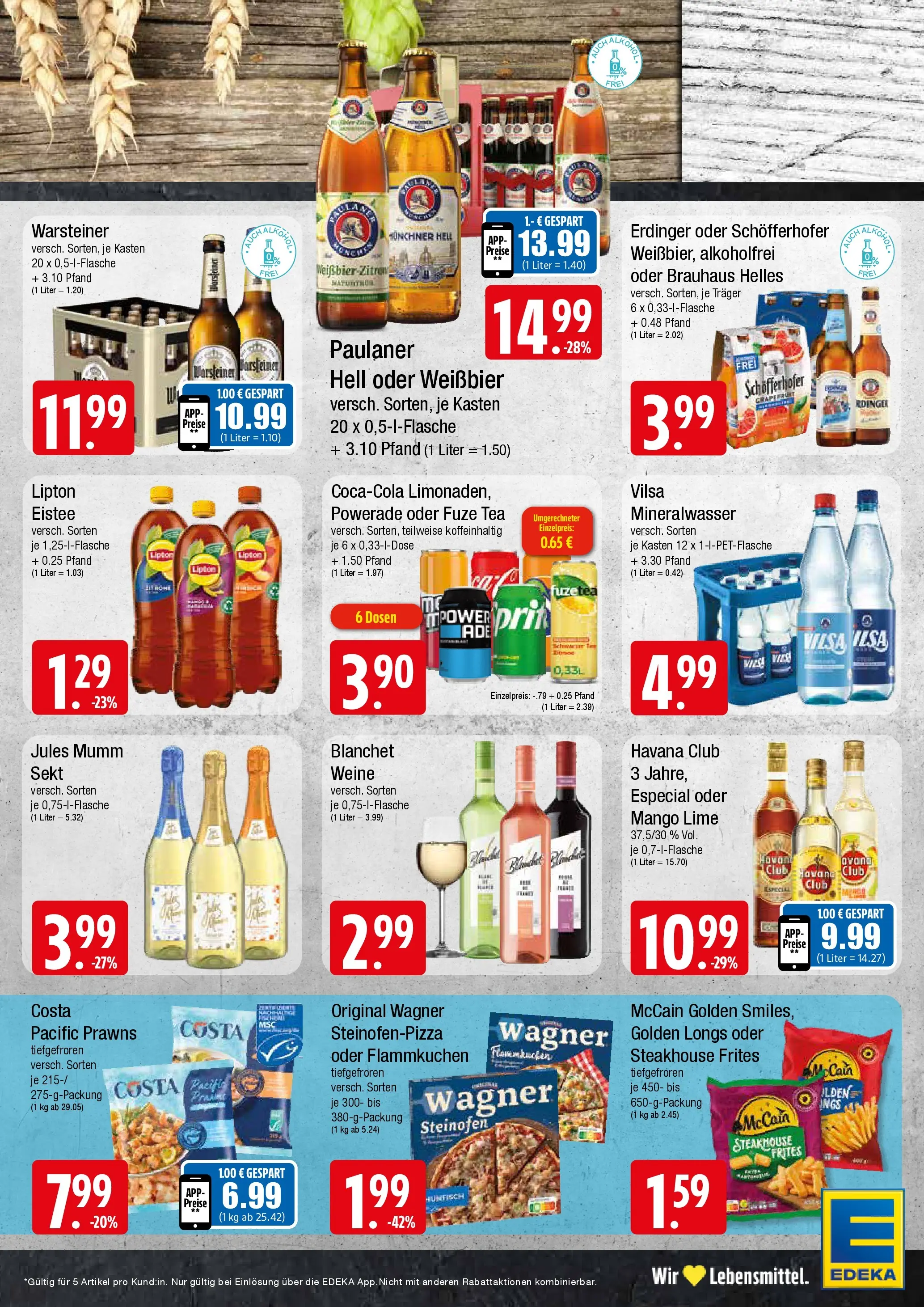 Edeka prospekt Wentorf	 (ab 27.04.2026) » Angebote Online | Seite: 7 | Produkte: Erdinger, Sekt, Warsteiner, Powerade