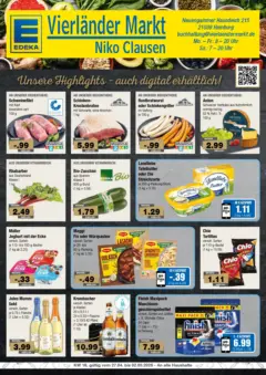 Edeka prospekt Hamburg	 ab 27.04.2026 gültig