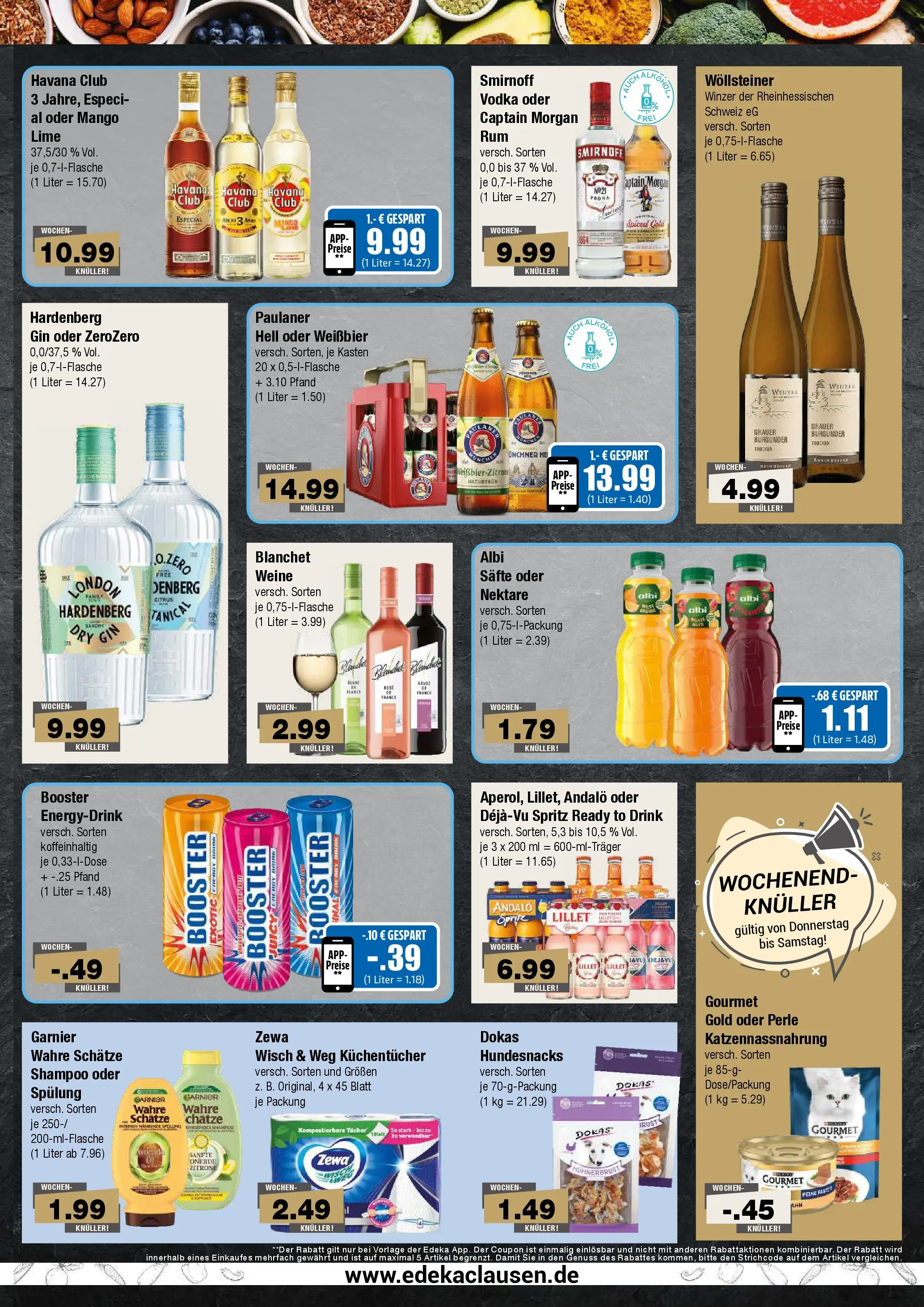 Edeka prospekt Hamburg	 (ab 27.04.2026) » Angebote Online | Seite: 7 | Produkte: Energy, Rum, Spülung, Captain morgan