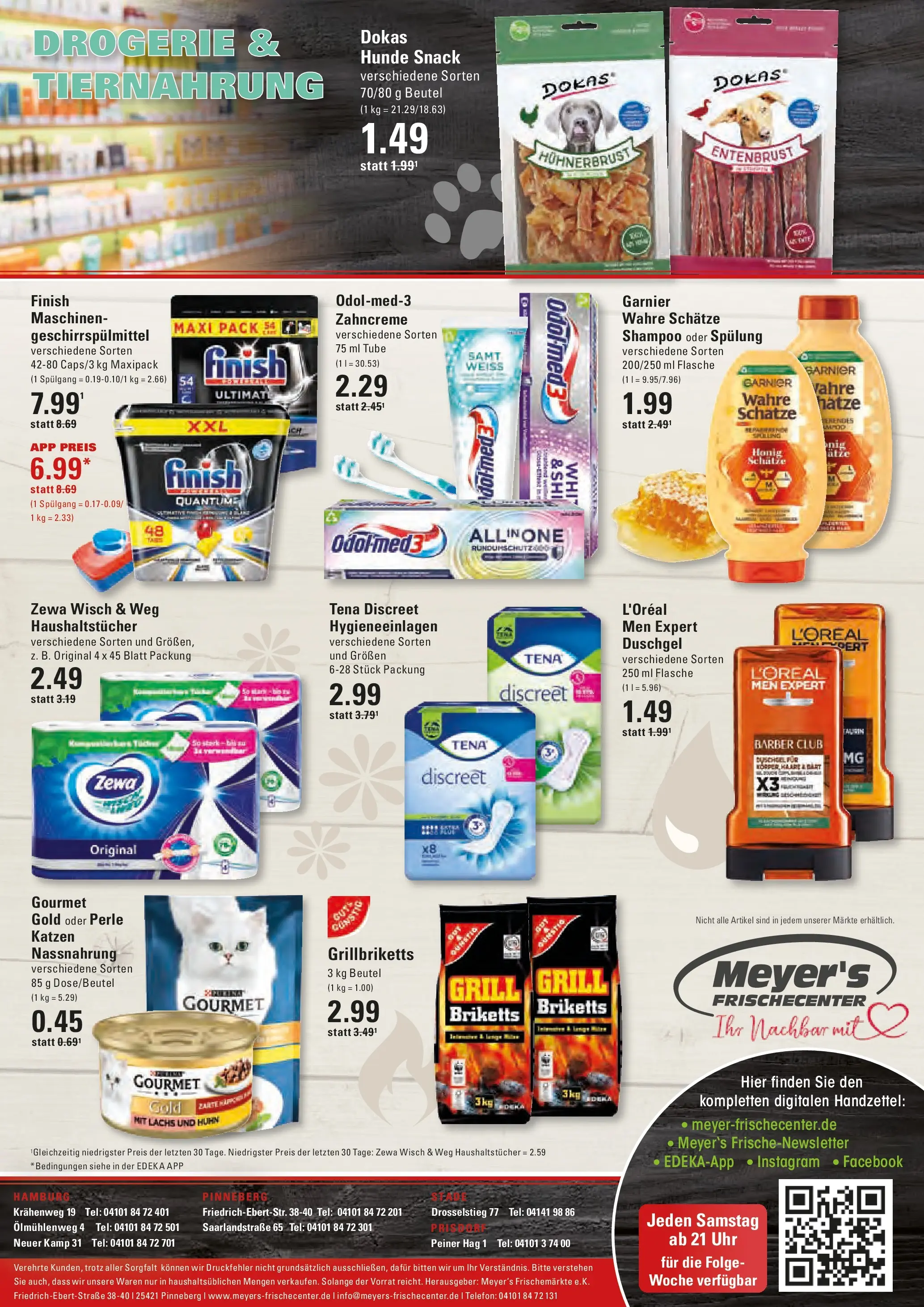 Edeka prospekt Hamburg	 (ab 27.04.2026) » Angebote Online | Seite: 16 | Produkte: Zewa, Spülung, Duschgel, Lachs