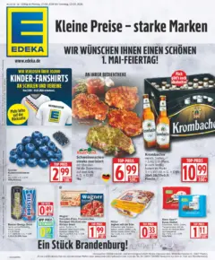 Edeka prospekt Zossen	 ab 27.04.2026 gültig | Seite: 11 | Produkte: Bad, Pils, Bratwurst, Mayonnaise