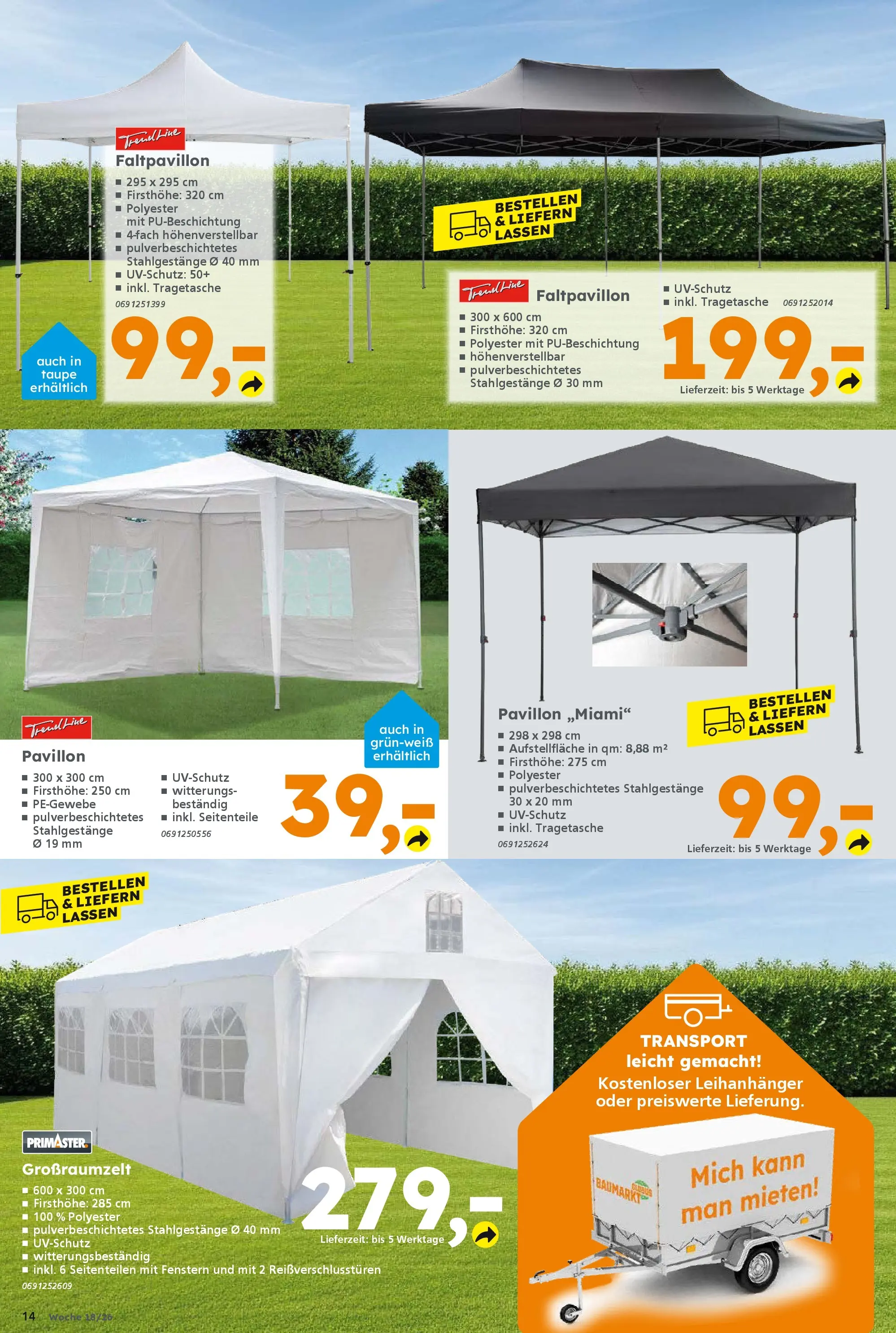 Globus Baumarkt Prospekt Dresden	 (ab 27.04.2026) zum Blättern | Seite: 14