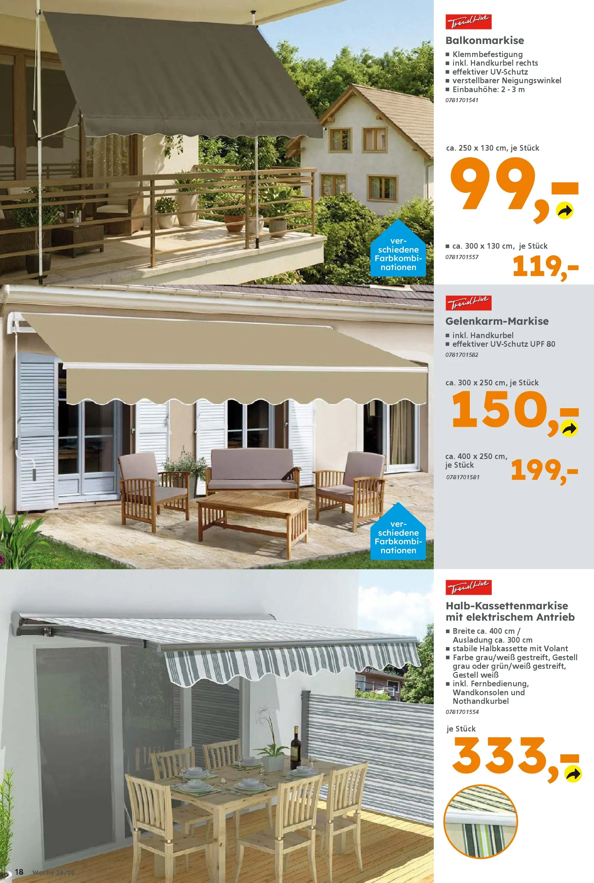 Globus Baumarkt Prospekt Dresden	 (ab 27.04.2026) zum Blättern | Seite: 18