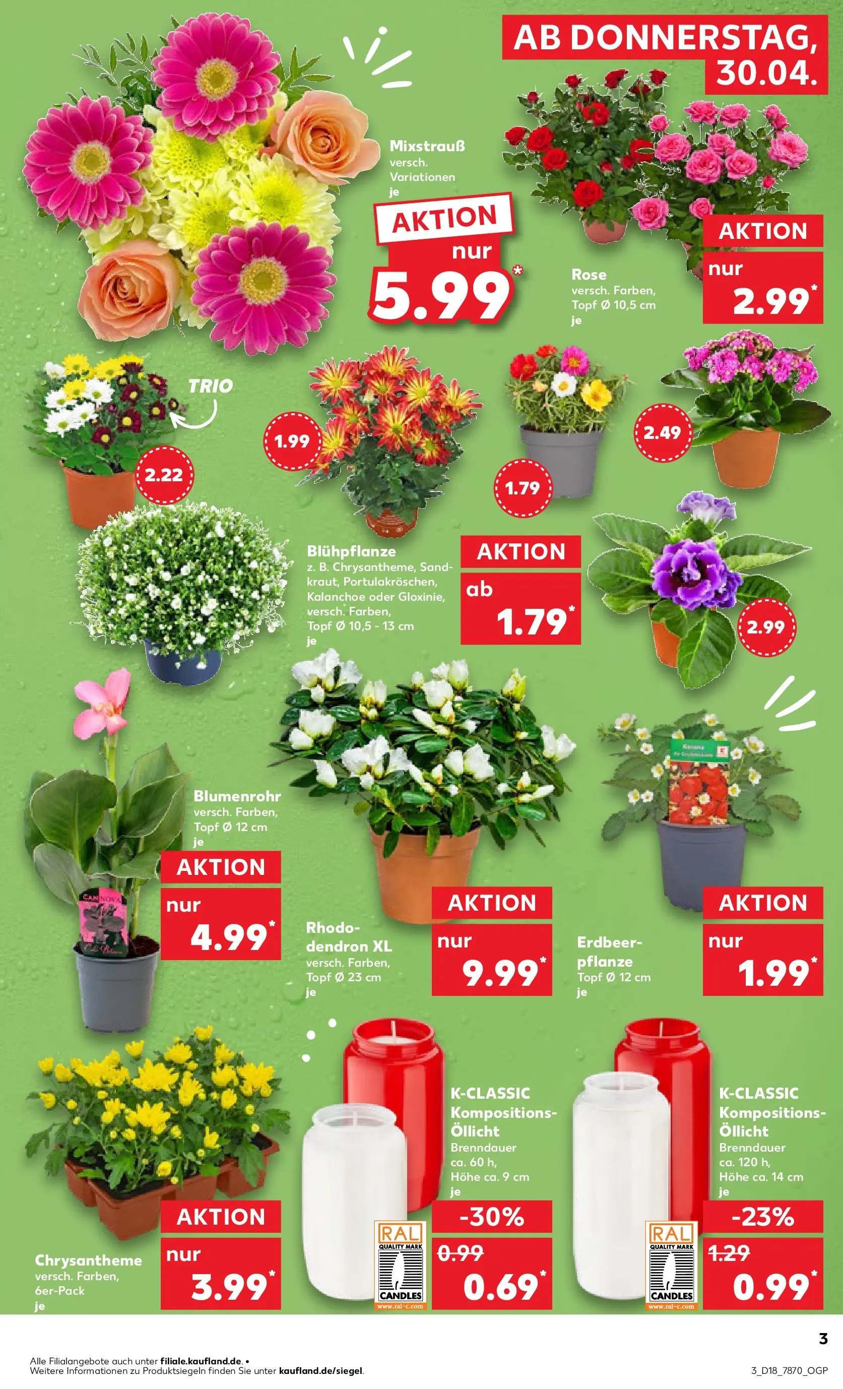 Prospekt Kaufland ab 30.04.2026 » Angebote Online zum Blättern | Seite: 3