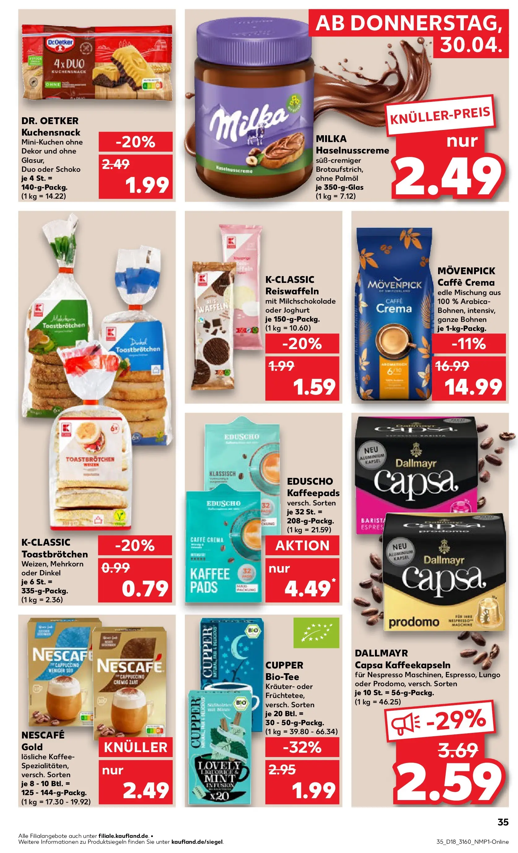 Prospekt Kaufland ab 29.04.2026 » Angebote Online zum Blättern | Seite: 37