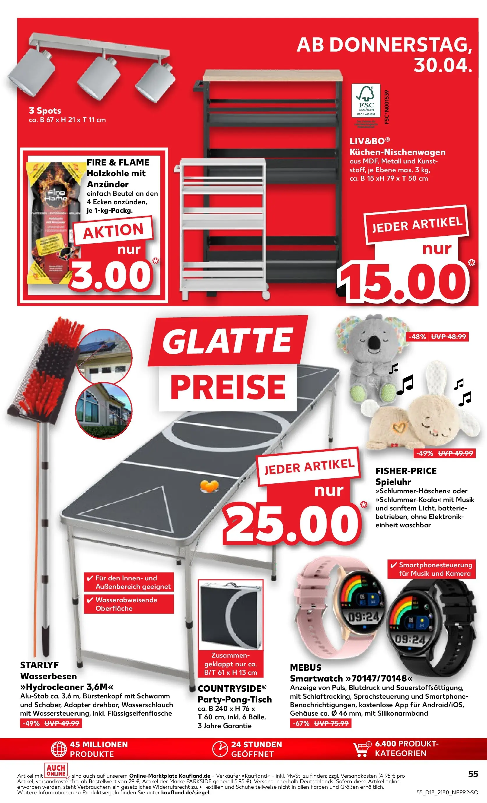 Prospekt Kaufland ab 30.04.2026 » Angebote Online zum Blättern | Seite: 55 | Produkte: Kamera, Adapter, Batterie, Smartphone