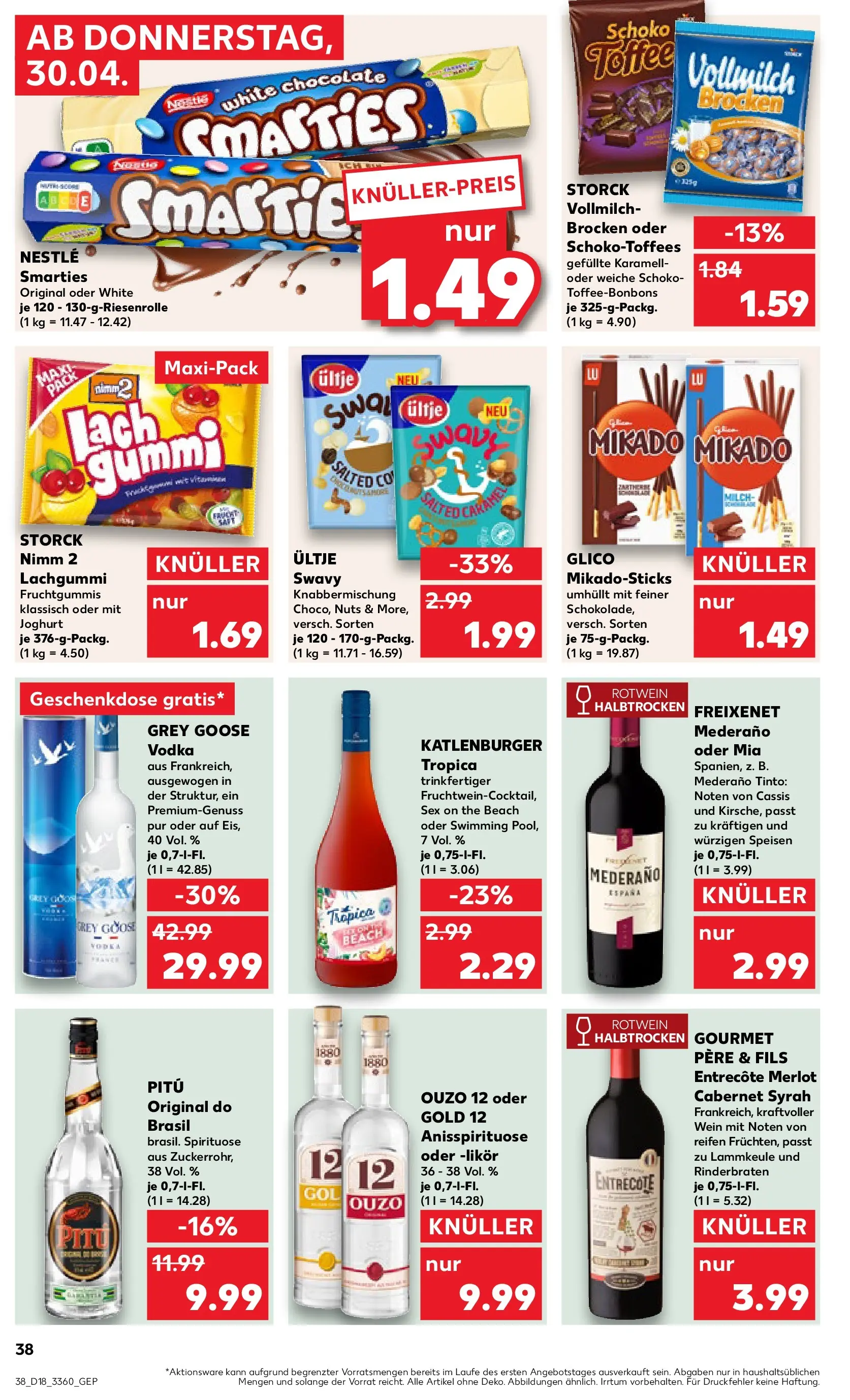 Prospekt Kaufland ab 29.04.2026 » Angebote Online zum Blättern | Seite: 38
