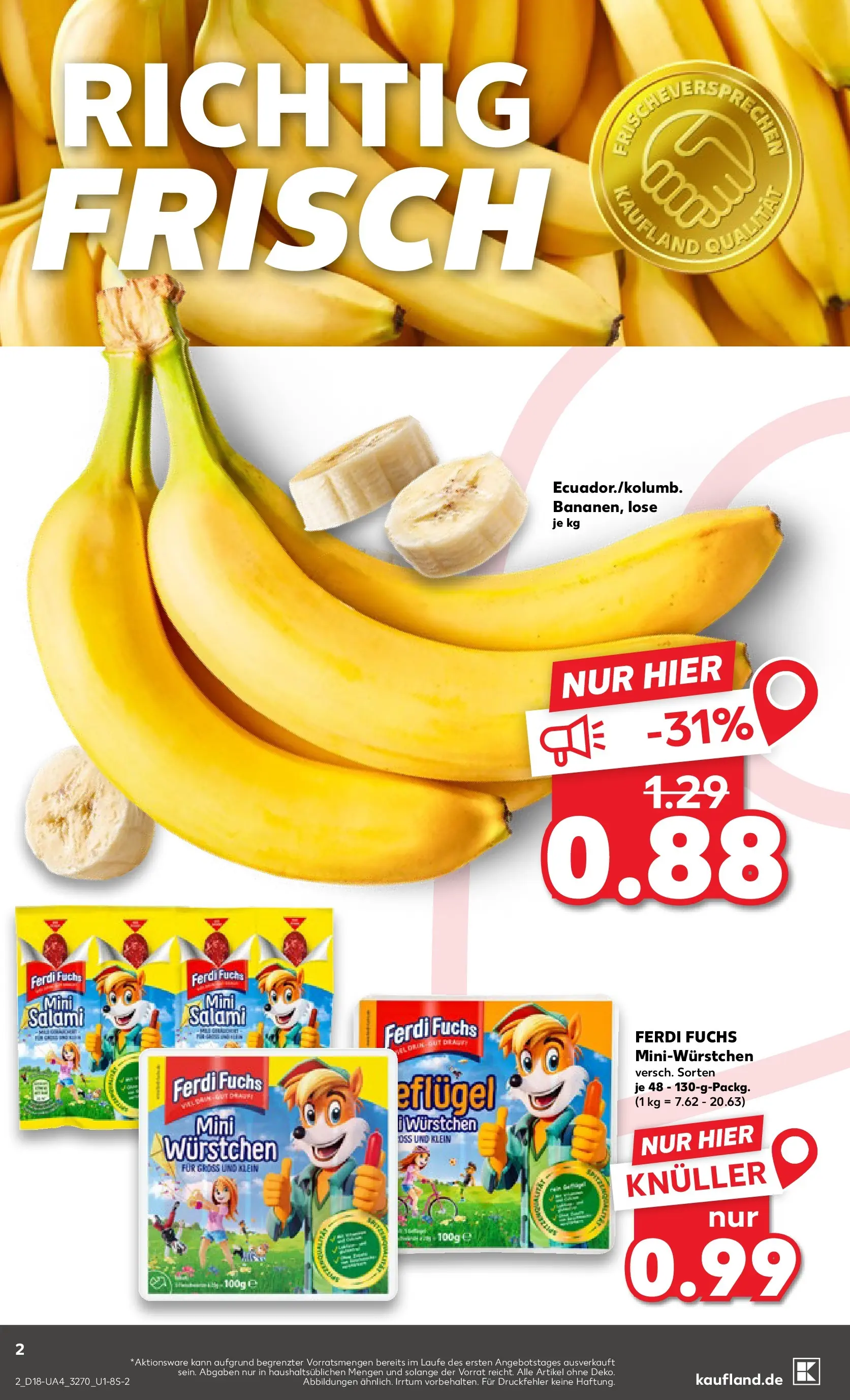 Prospekt Kaufland ab 30.04.2026 » Angebote Online zum Blättern | Seite: 2 | Produkte: Salami