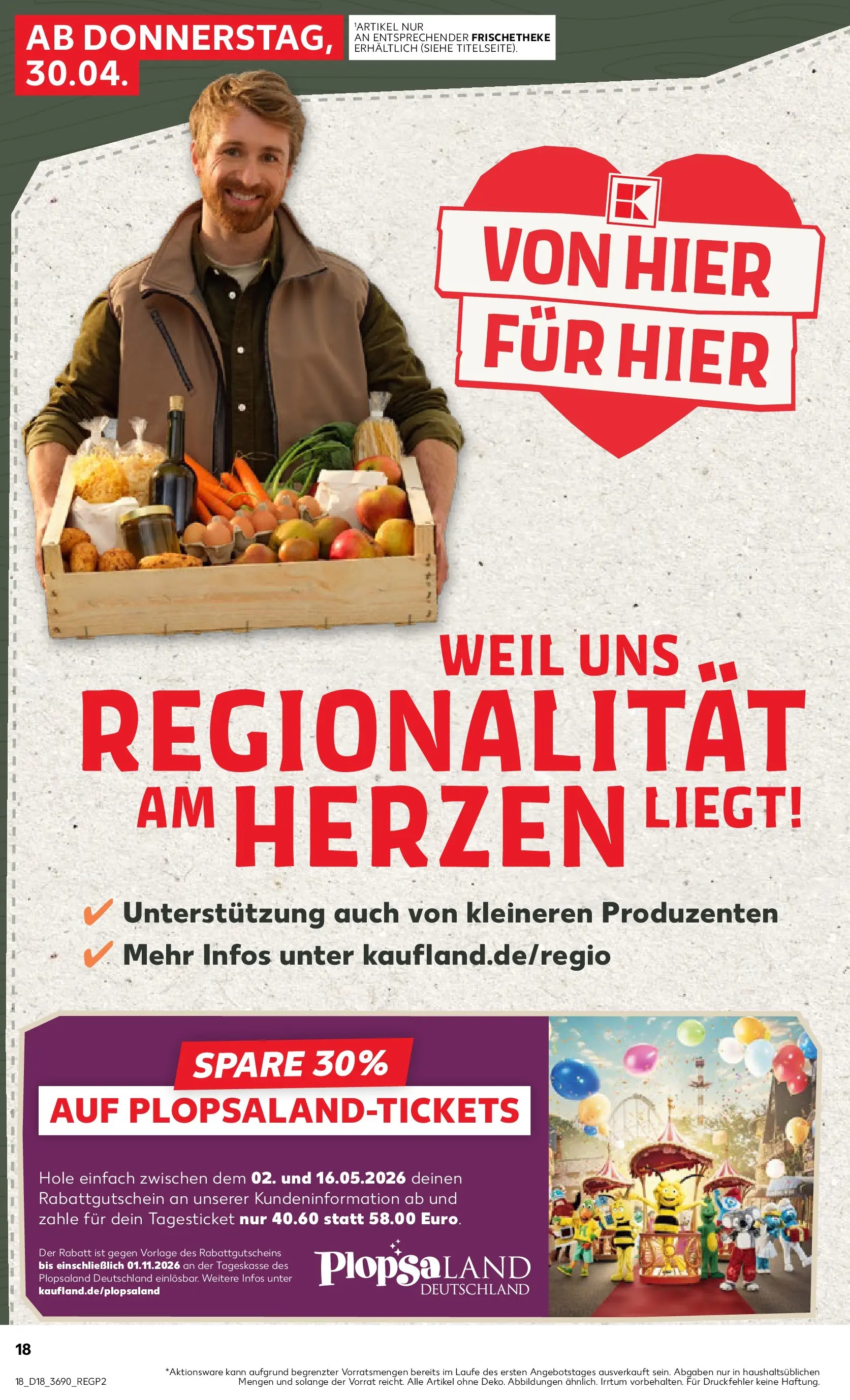 Prospekt Kaufland ab 30.04.2026 » Angebote Online zum Blättern | Seite: 18