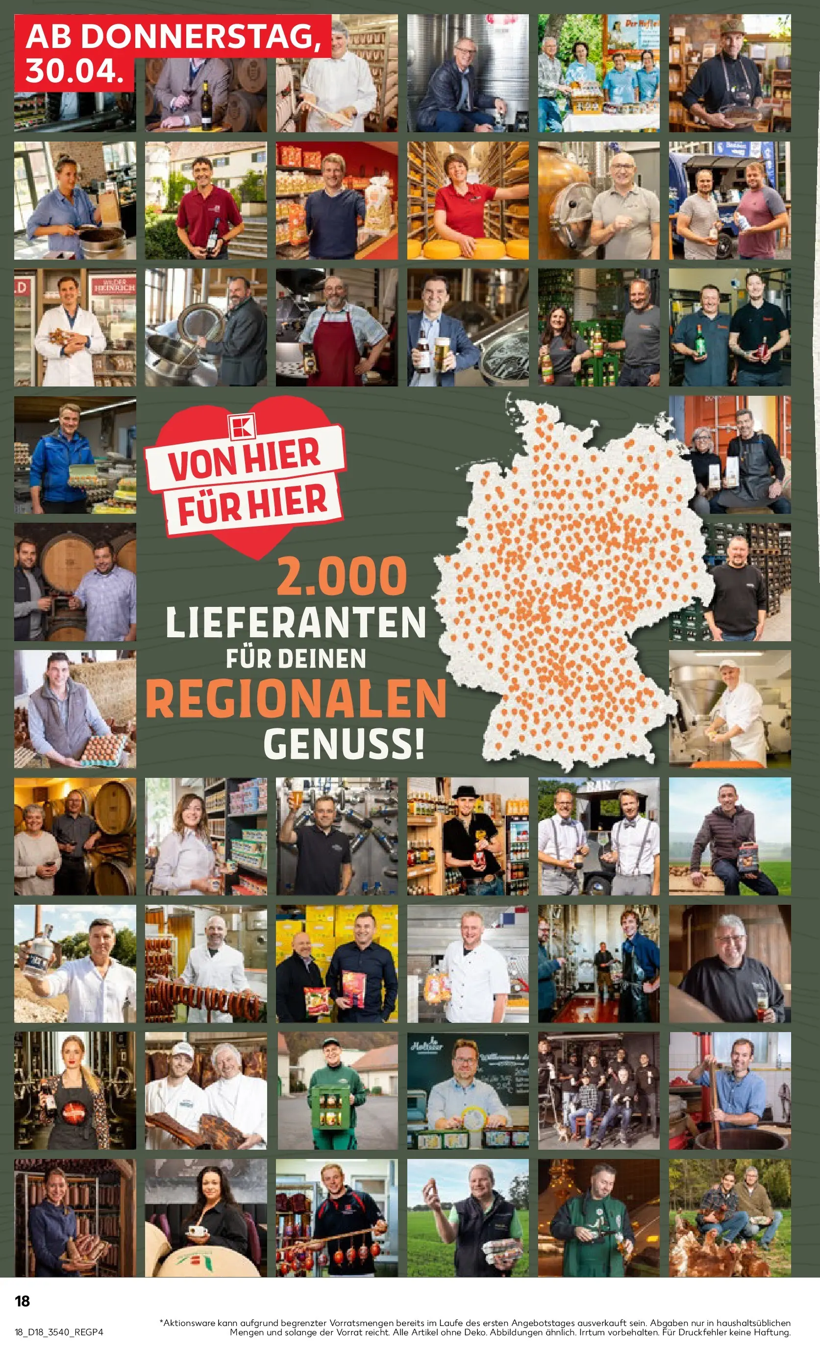 Prospekt Kaufland ab 30.04.2026 » Angebote Online zum Blättern | Seite: 18
