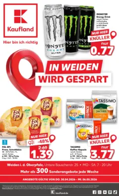 Kaufland Prospekt Weiden In Der Oberpfalz	 ab 30.04.2026 gültig