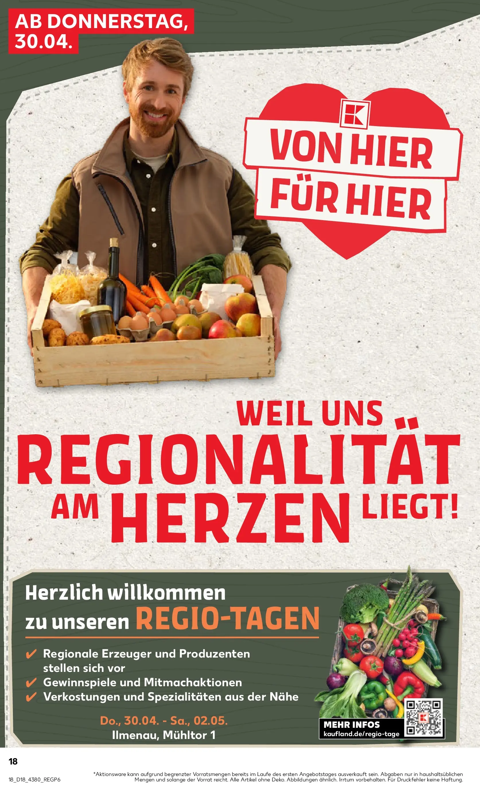 Prospekt Kaufland ab 30.04.2026 » Angebote Online zum Blättern | Seite: 18