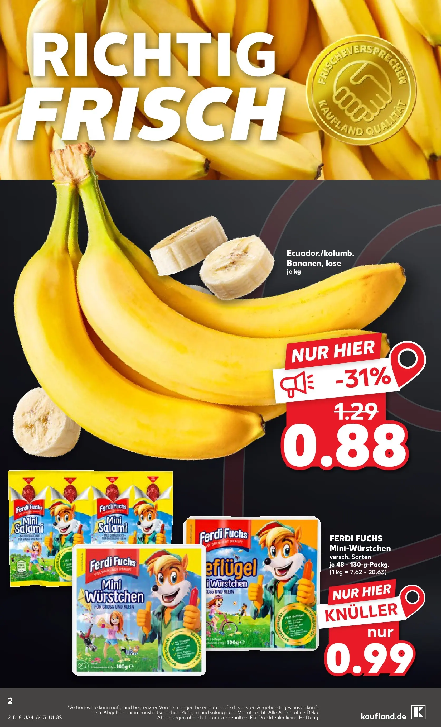 Prospekt Kaufland ab 30.04.2026 » Angebote Online zum Blättern | Seite: 2 | Produkte: Salami