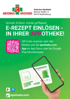 Angebote - Ihre Apotheke vor Ort: Jetzt alle Angebote auch online entdecken! ab 24.04.2026 gültig