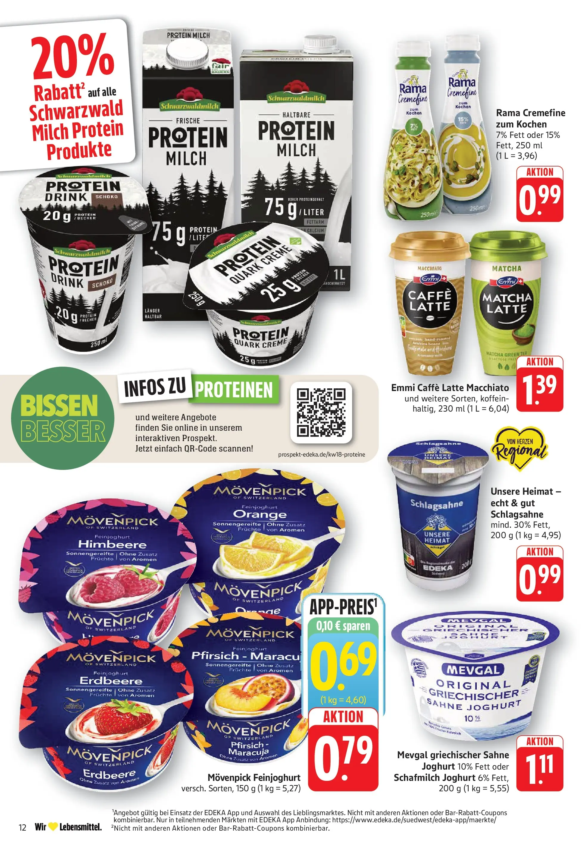 Angebote (ab 27.04.2026) zum Blättern | Seite: 14 | Produkte: Quark, Schlagsahne, Joghurt, Pfirsich