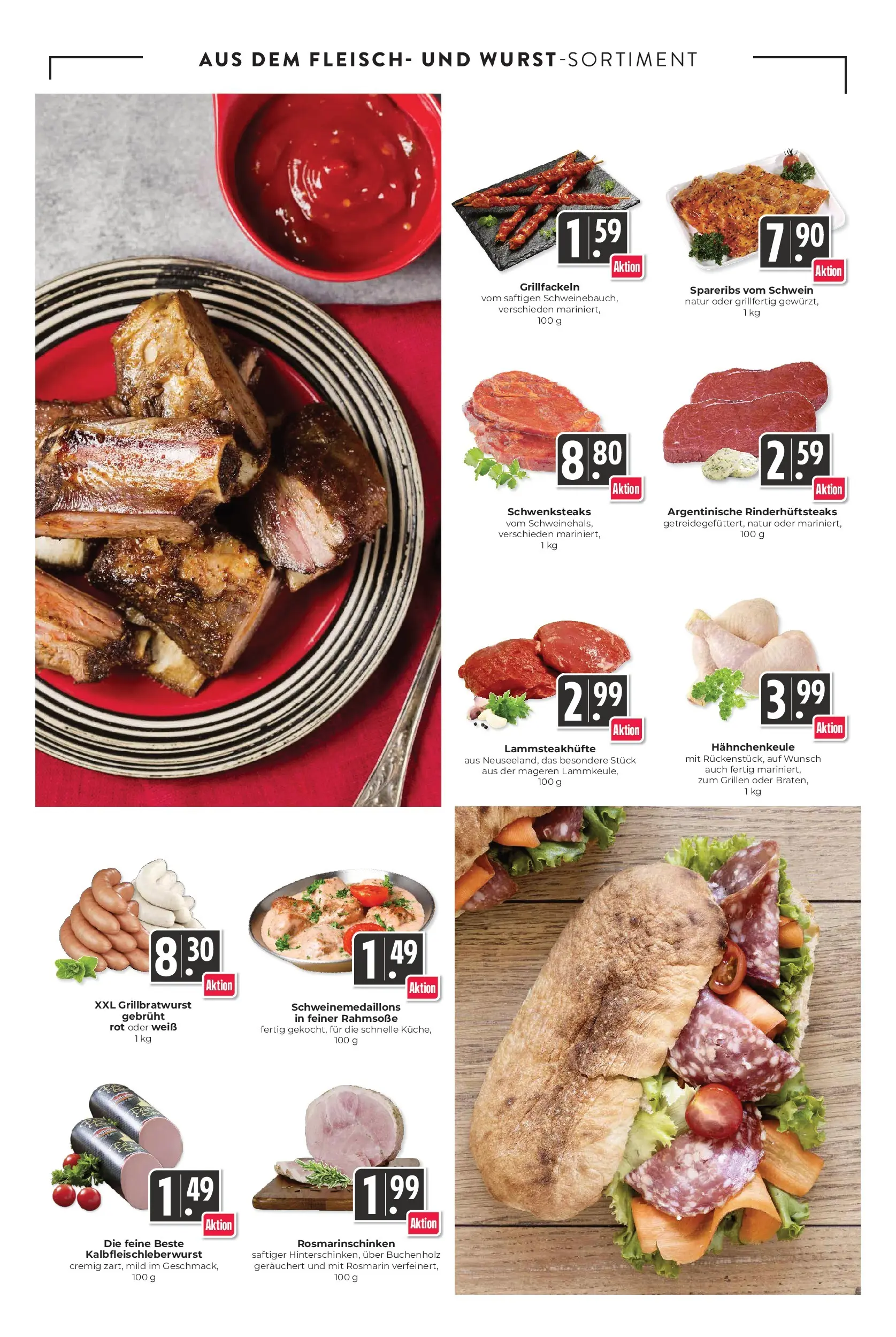 Angebote - Hieber's Frischecenter: Meine Woche (ab 26.04.2026) zum Blättern | Seite: 4 | Produkte: Fleisch