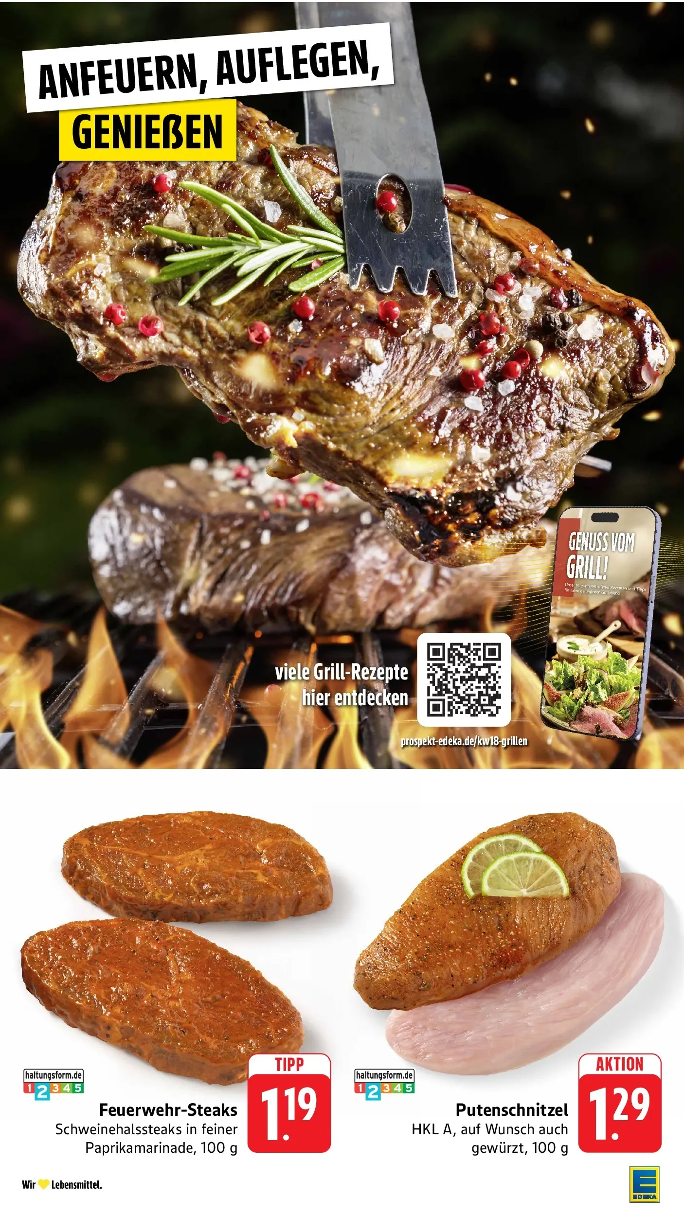 E center Prospekt Aalen	 (ab 26.04.2026) zum Blättern | Seite: 12 | Produkte: Grill, Putenschnitzel