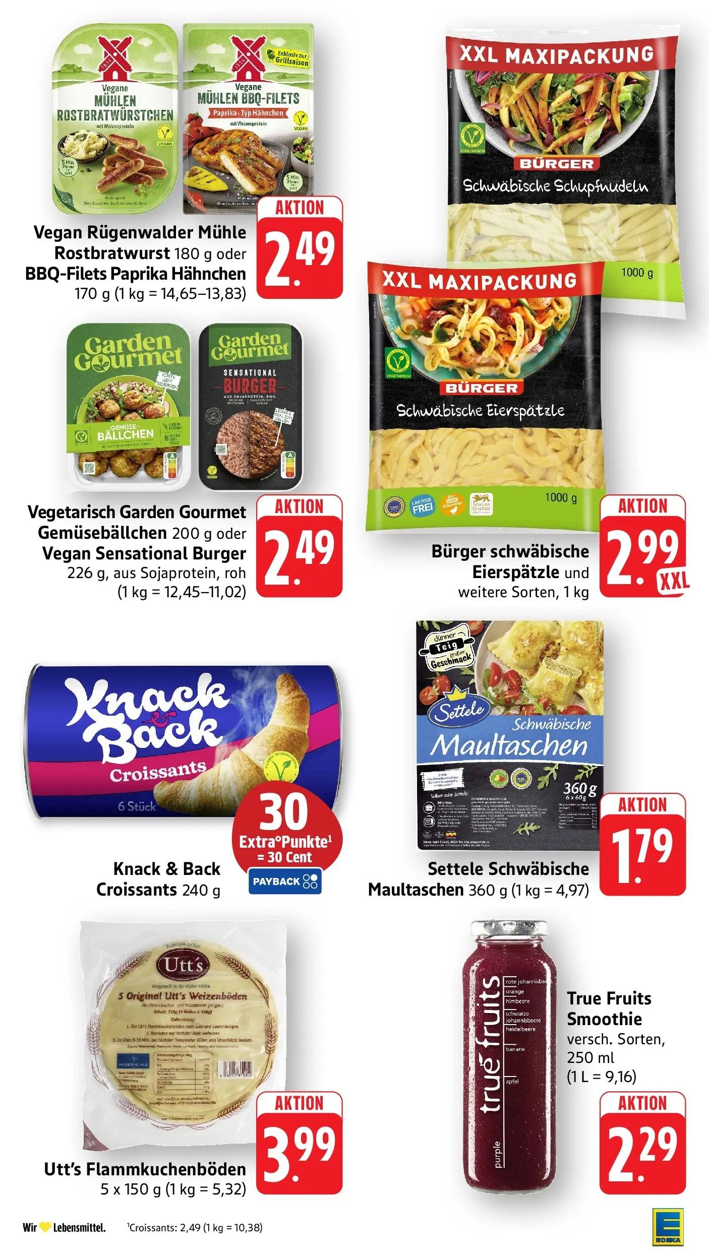 E center Prospekt Aalen	 (ab 26.04.2026) zum Blättern | Seite: 20 | Produkte: Burger, Äpfel, Gemüse, Paprika