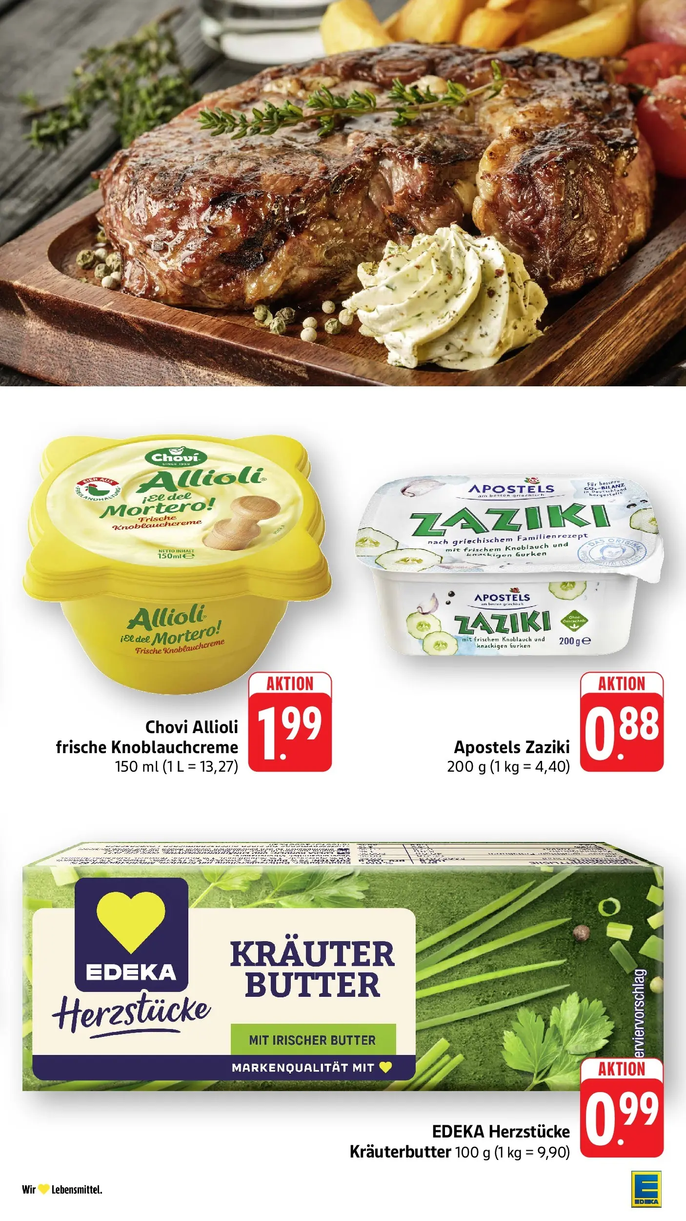 E center Prospekt Aalen	 (ab 26.04.2026) zum Blättern | Seite: 27 | Produkte: Butter, Kräuterbutter, Knoblauch, Gurken