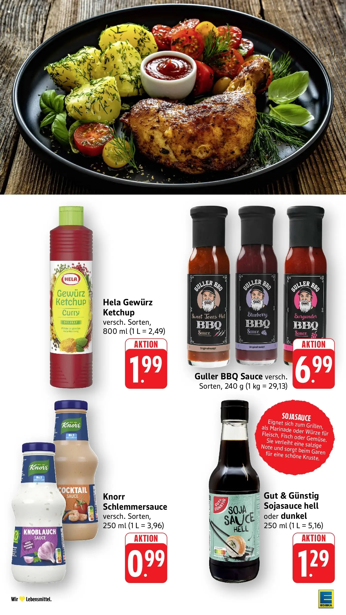 E center Prospekt Aalen	 (ab 26.04.2026) zum Blättern | Seite: 28 | Produkte: Knorr, Fisch, Knoblauch, Ketchup