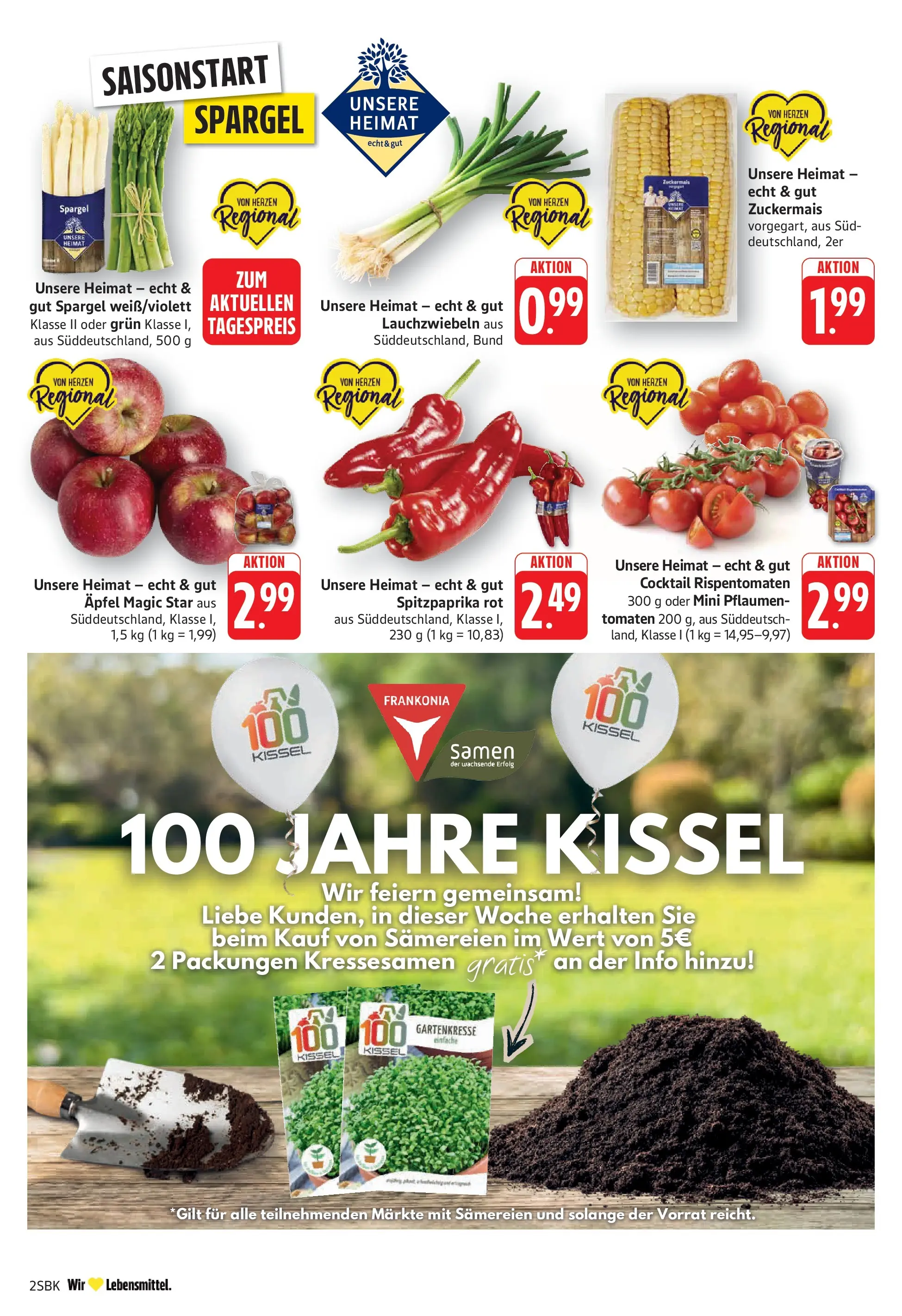 Angebote (ab 27.04.2026) zum Blättern | Seite: 4 | Produkte: Pflaumen, Äpfel, Tomaten, Spargel