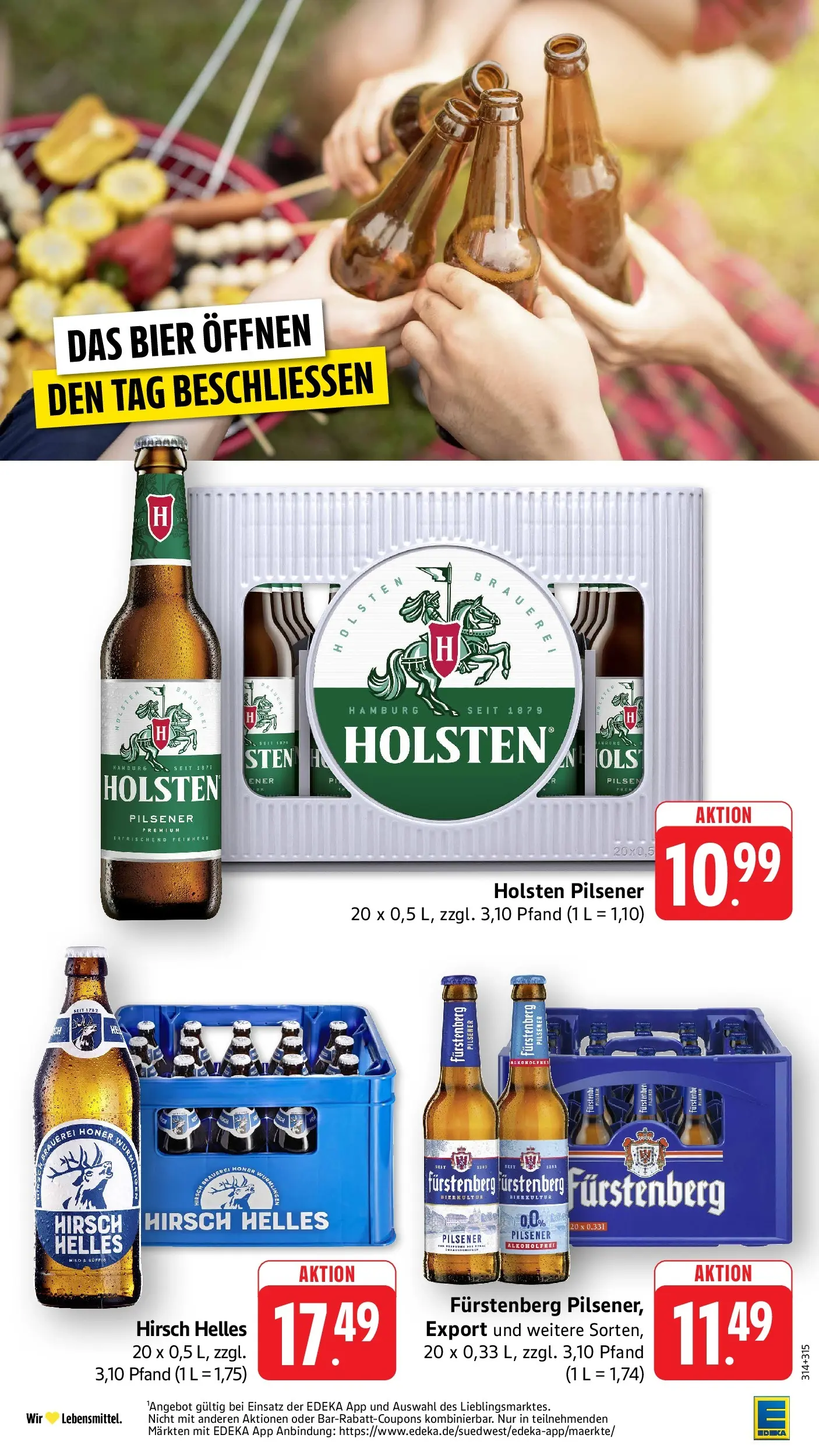 Angebote (ab 27.04.2026) zum Blättern | Seite: 35 | Produkte: Bier, Holsten