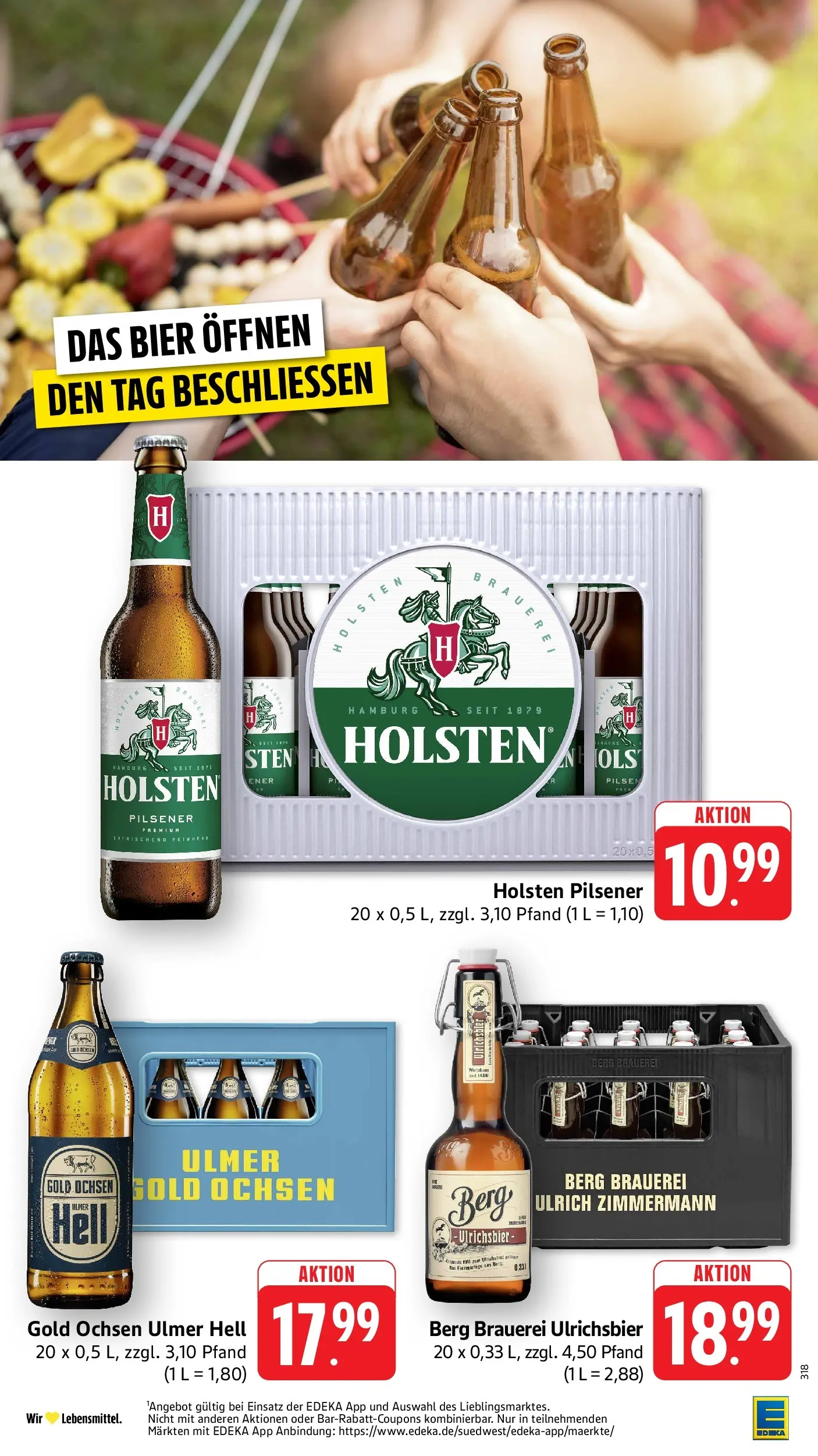 E center Prospekt Aalen	 (ab 26.04.2026) zum Blättern | Seite: 35 | Produkte: Bier, Holsten