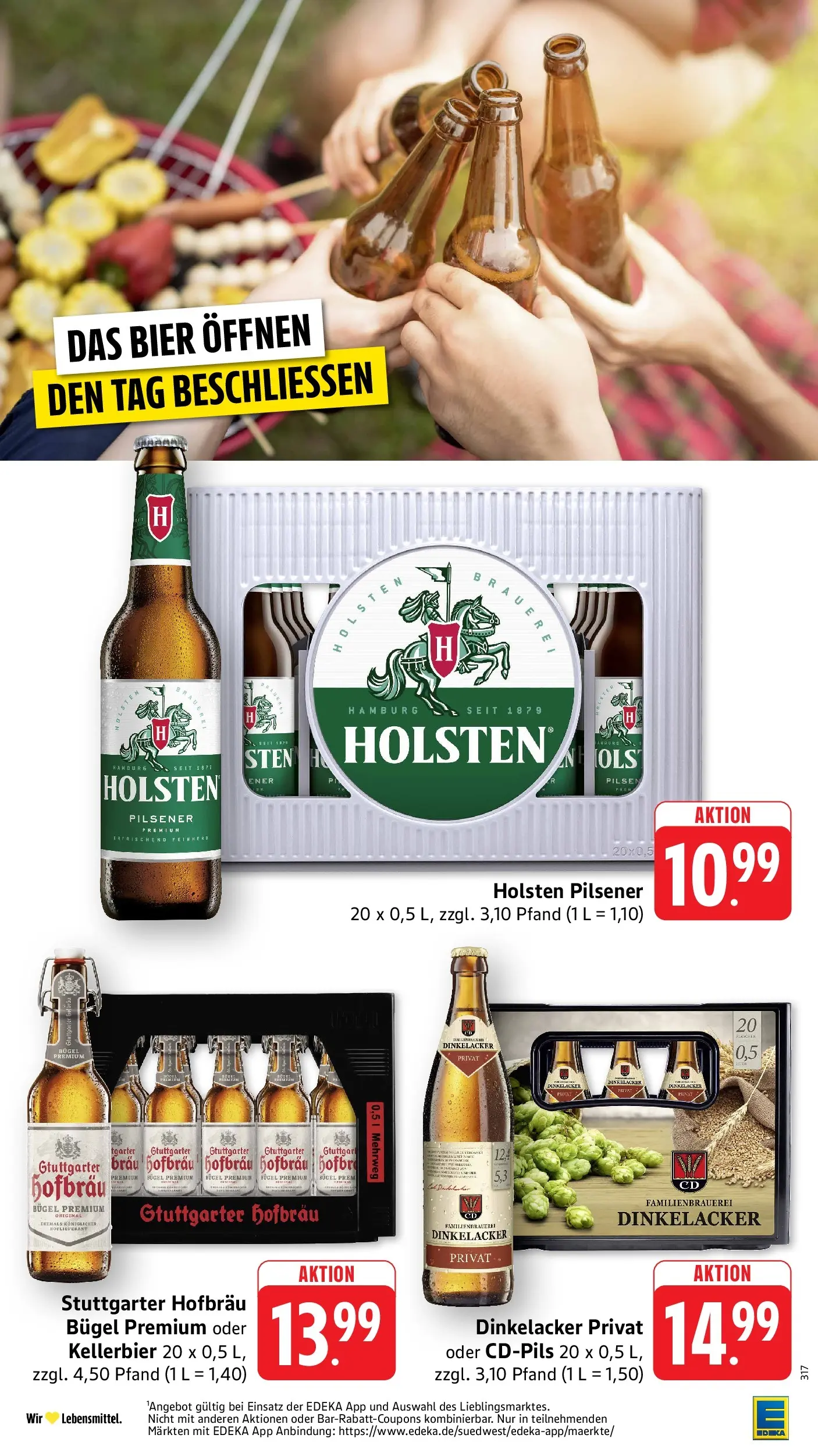 Angebote (ab 27.04.2026) zum Blättern | Seite: 35 | Produkte: Bier, Holsten
