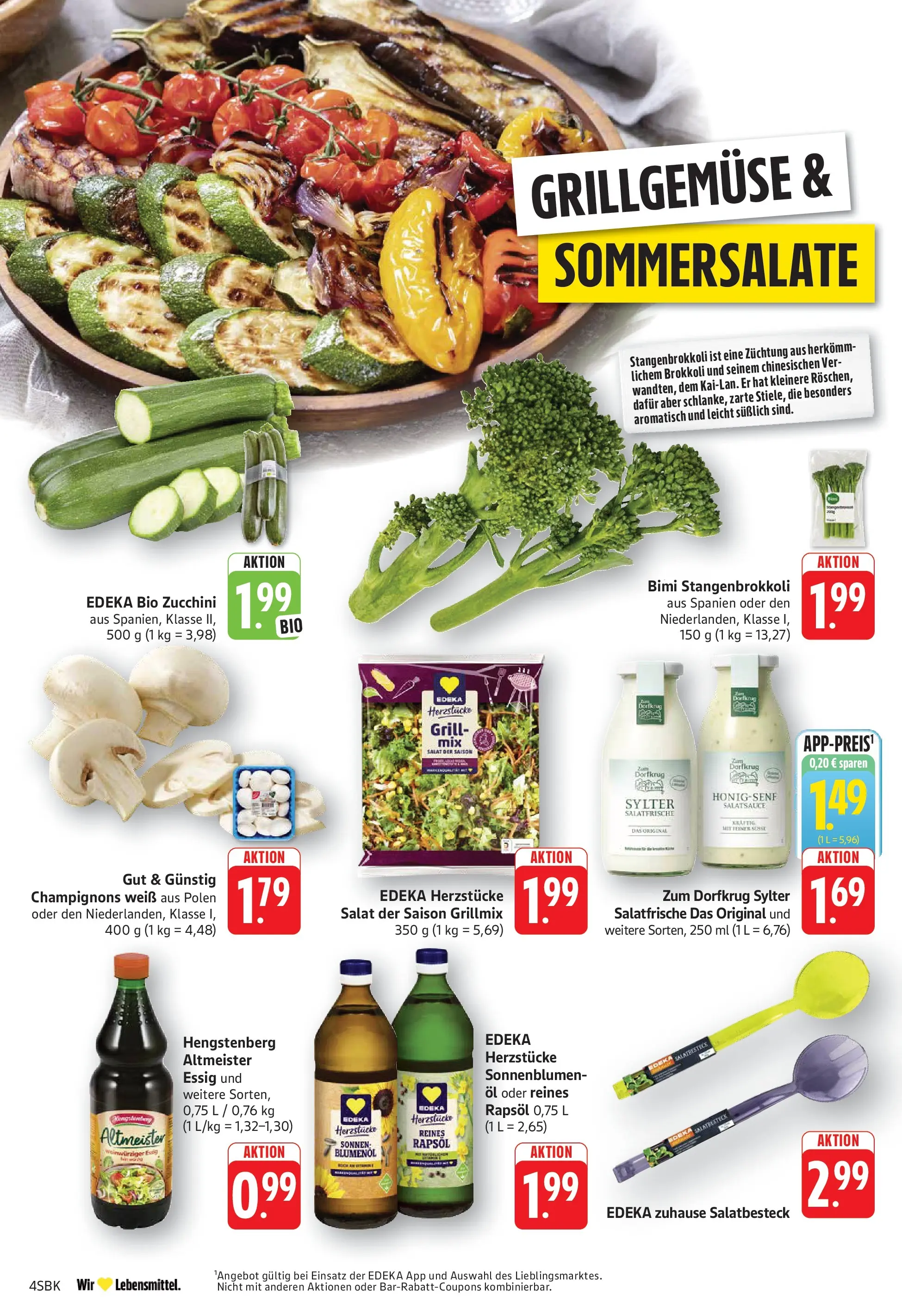 Angebote (ab 27.04.2026) zum Blättern | Seite: 6 | Produkte: Öl, Rapsöl, Brokkoli, Salat