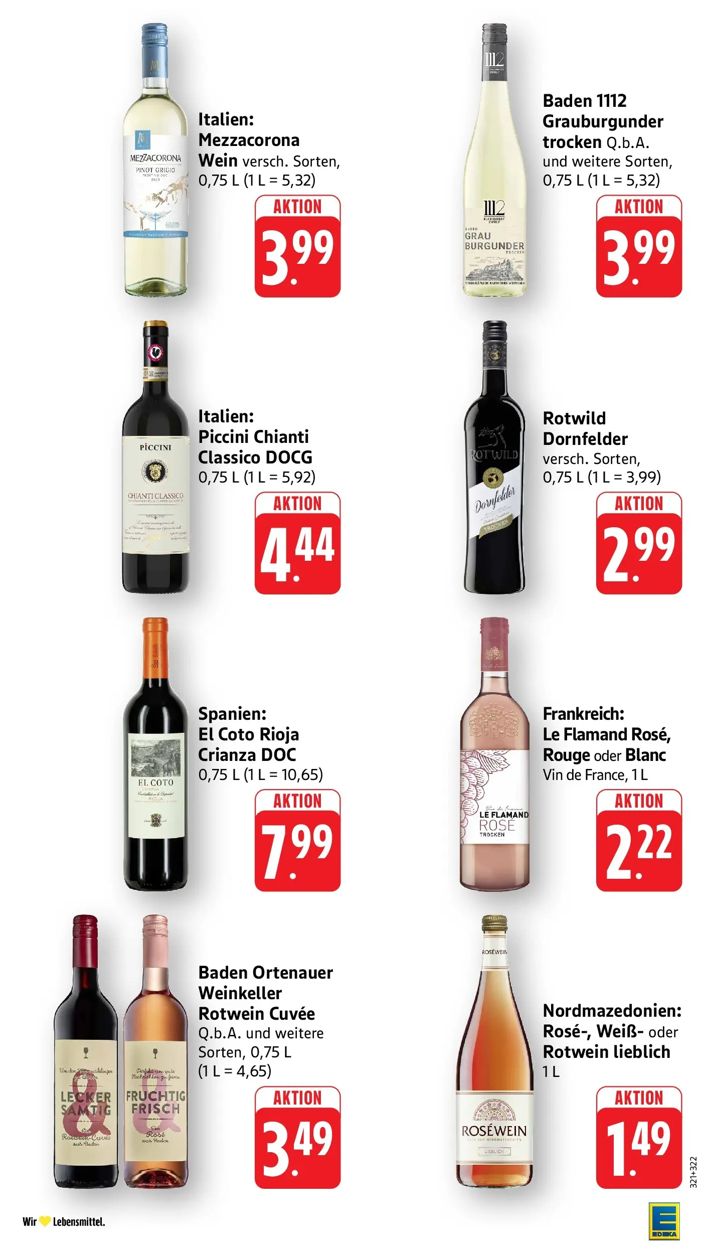 Angebote (ab 27.04.2026) zum Blättern | Seite: 37 | Produkte: Rotwein, Rosewein, Rouge, Wein