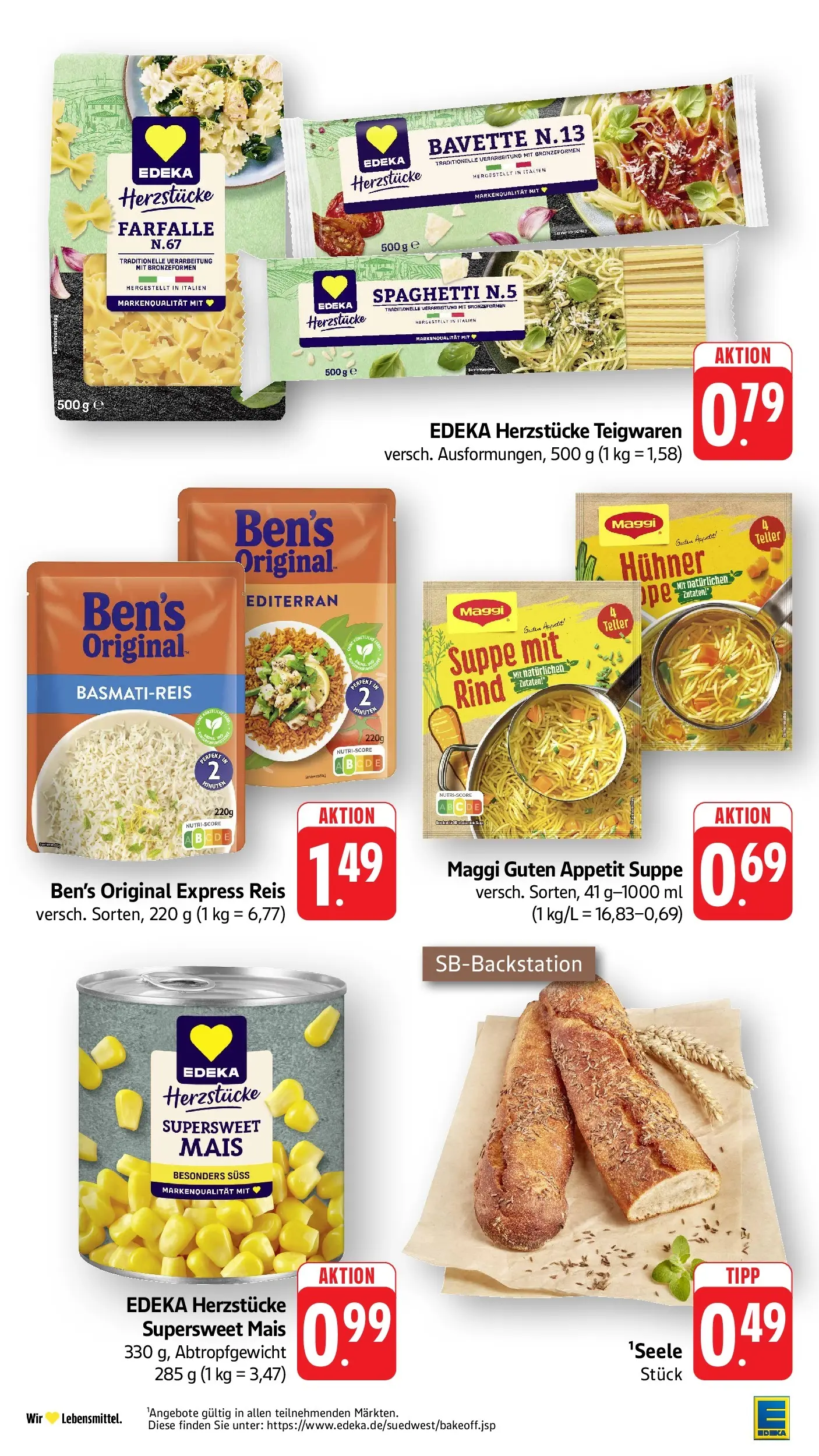 E center Prospekt Aalen	 (ab 26.04.2026) zum Blättern | Seite: 42 | Produkte: Basmatireis, Maggi, Reis