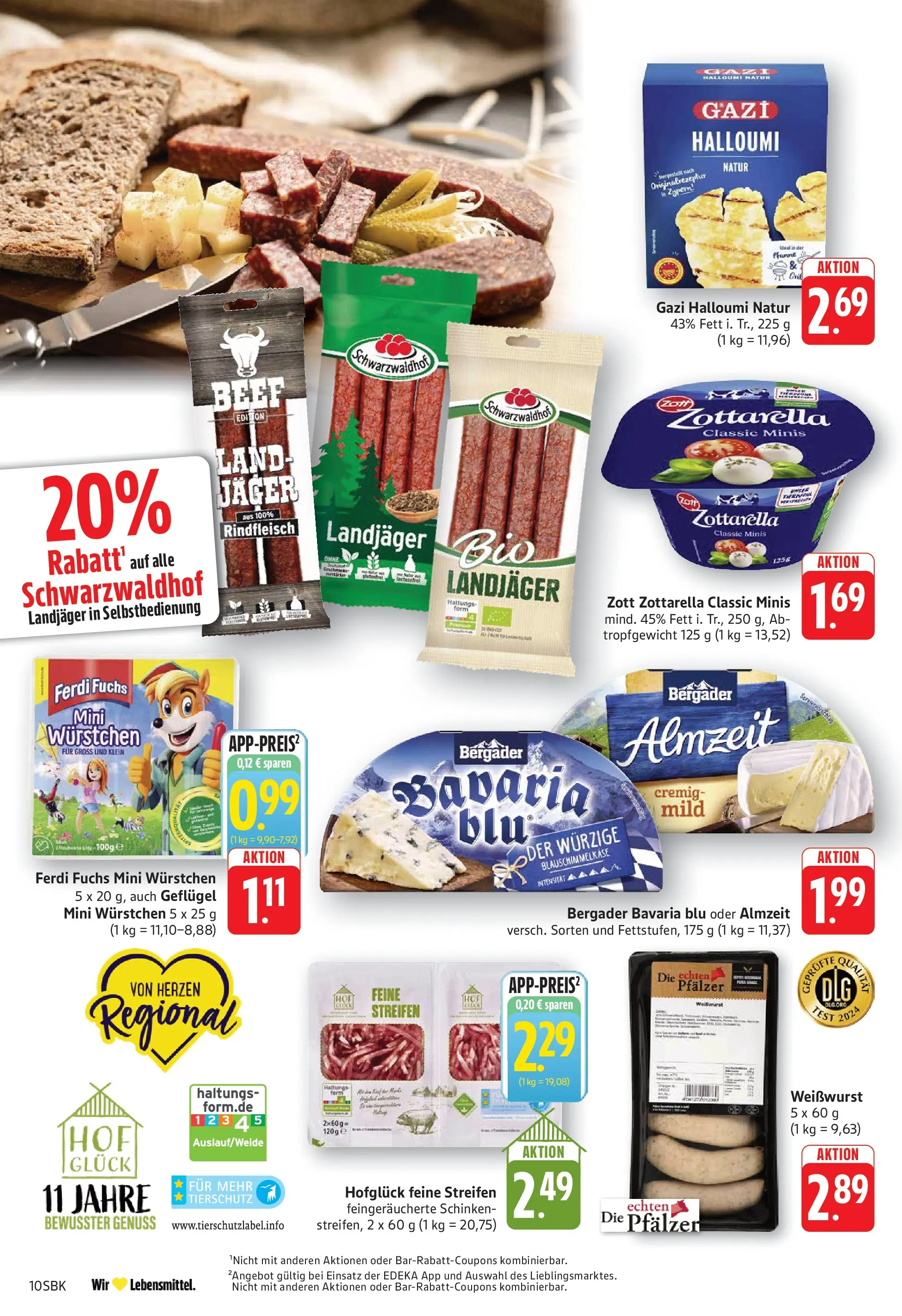 Angebote (ab 27.04.2026) zum Blättern | Seite: 12 | Produkte: Weißwurst, Schinken, Rindfleisch