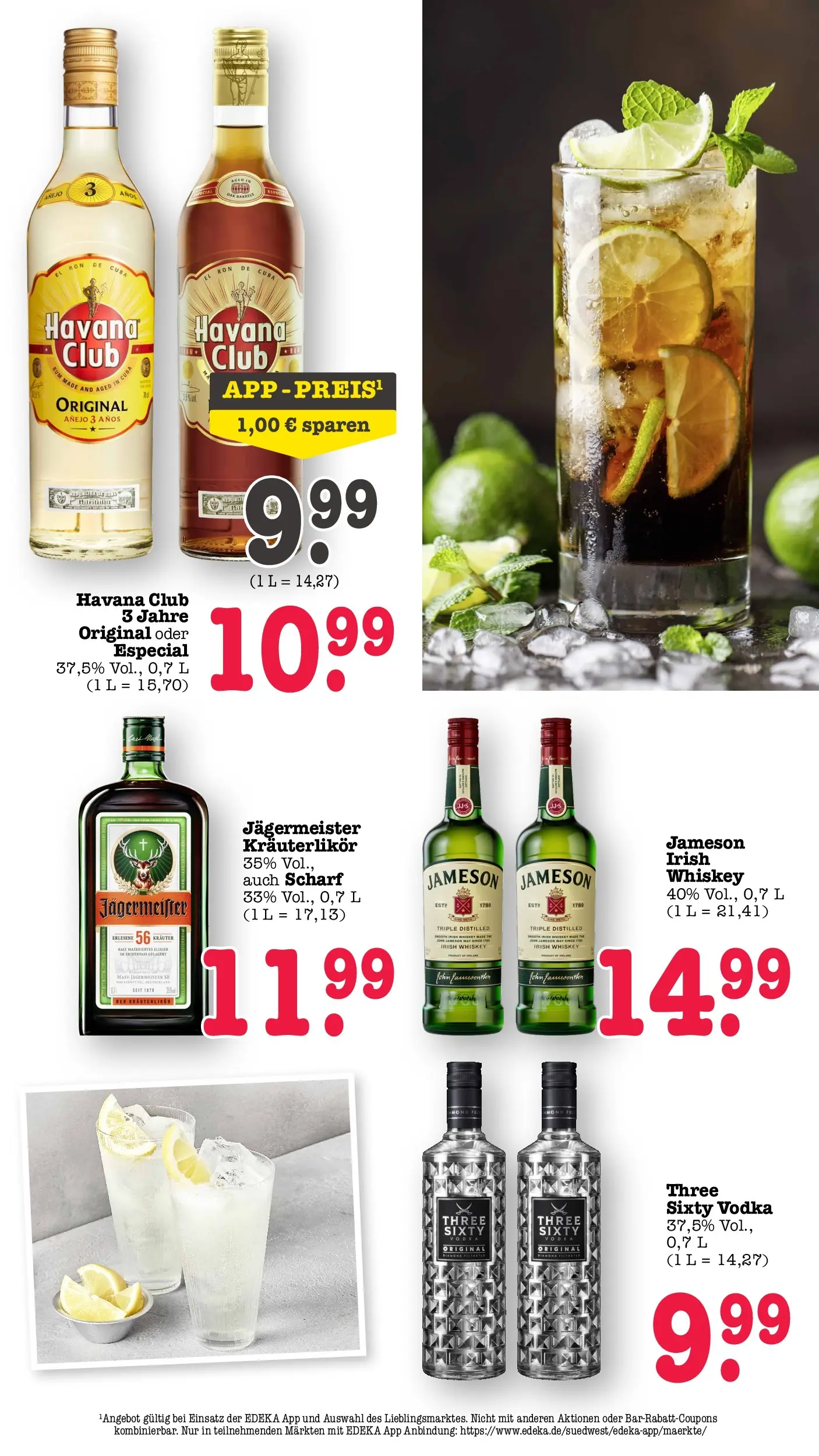 Angebote (ab 27.04.2026) zum Blättern | Seite: 13 | Produkte: Rum, Jameson, Jägermeister, Whiskey