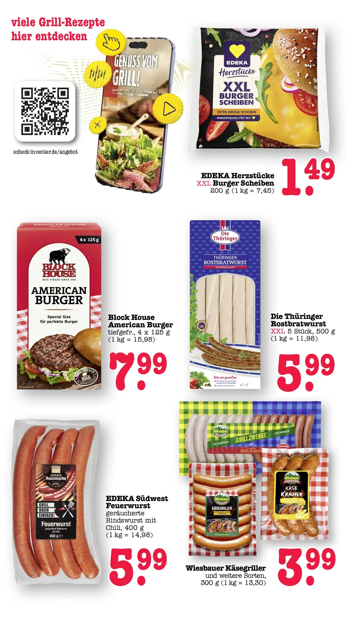 Angebote (ab 27.04.2026) zum Blättern | Seite: 17 | Produkte: Grill, Käse, Burger