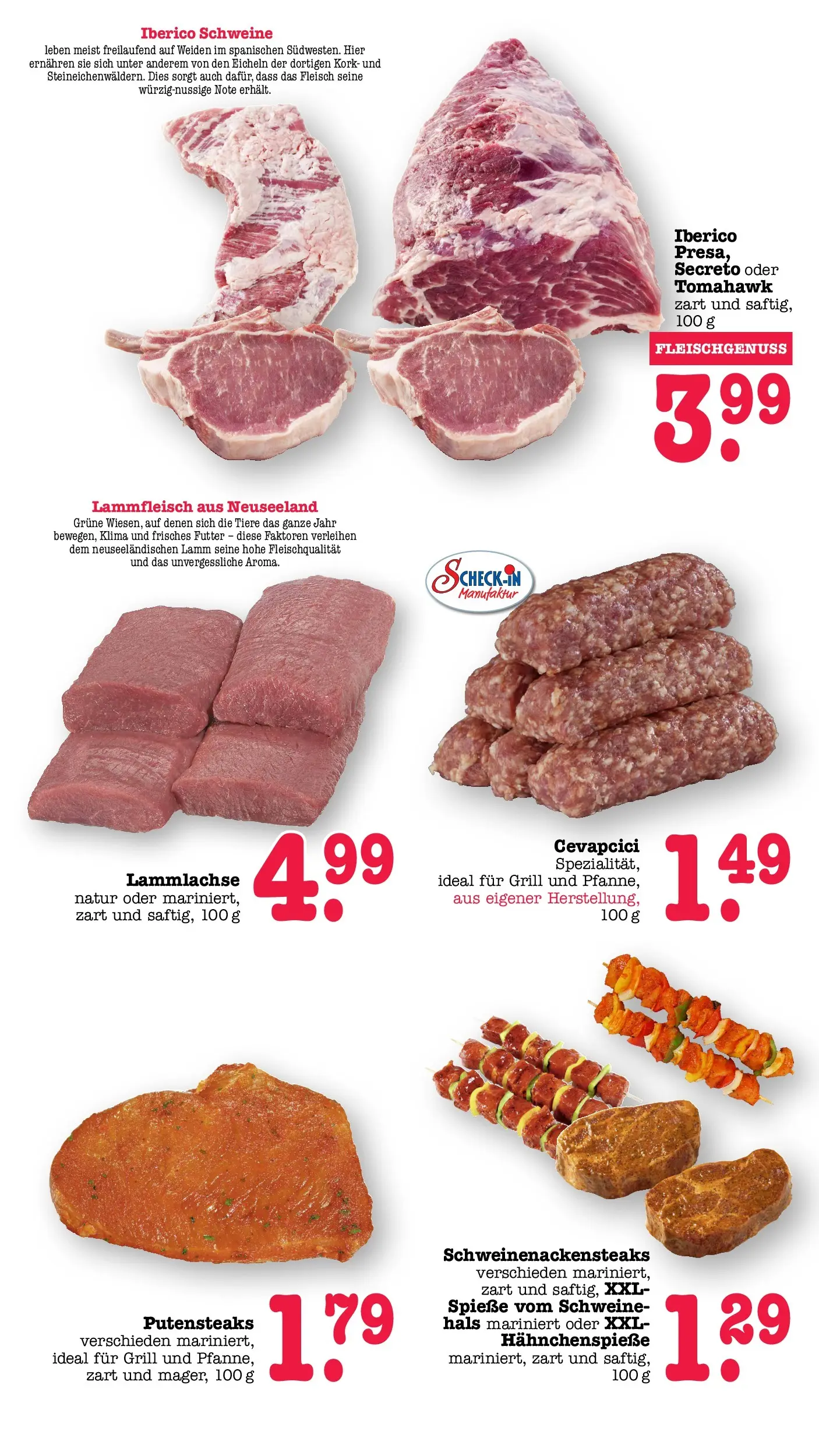 Angebote (ab 27.04.2026) zum Blättern | Seite: 23 | Produkte: Grill, Cevapcici, Spieße, Fleisch